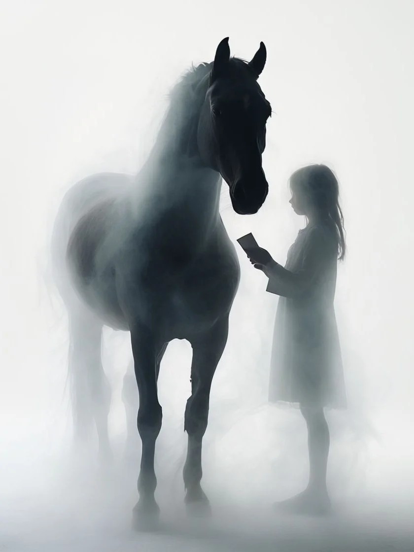 Shadowplay Silhouette Framed Poster product image (1)