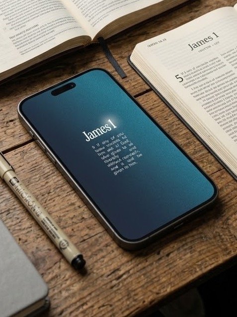 James 1:5 | Phone Lockscreen product image (1)