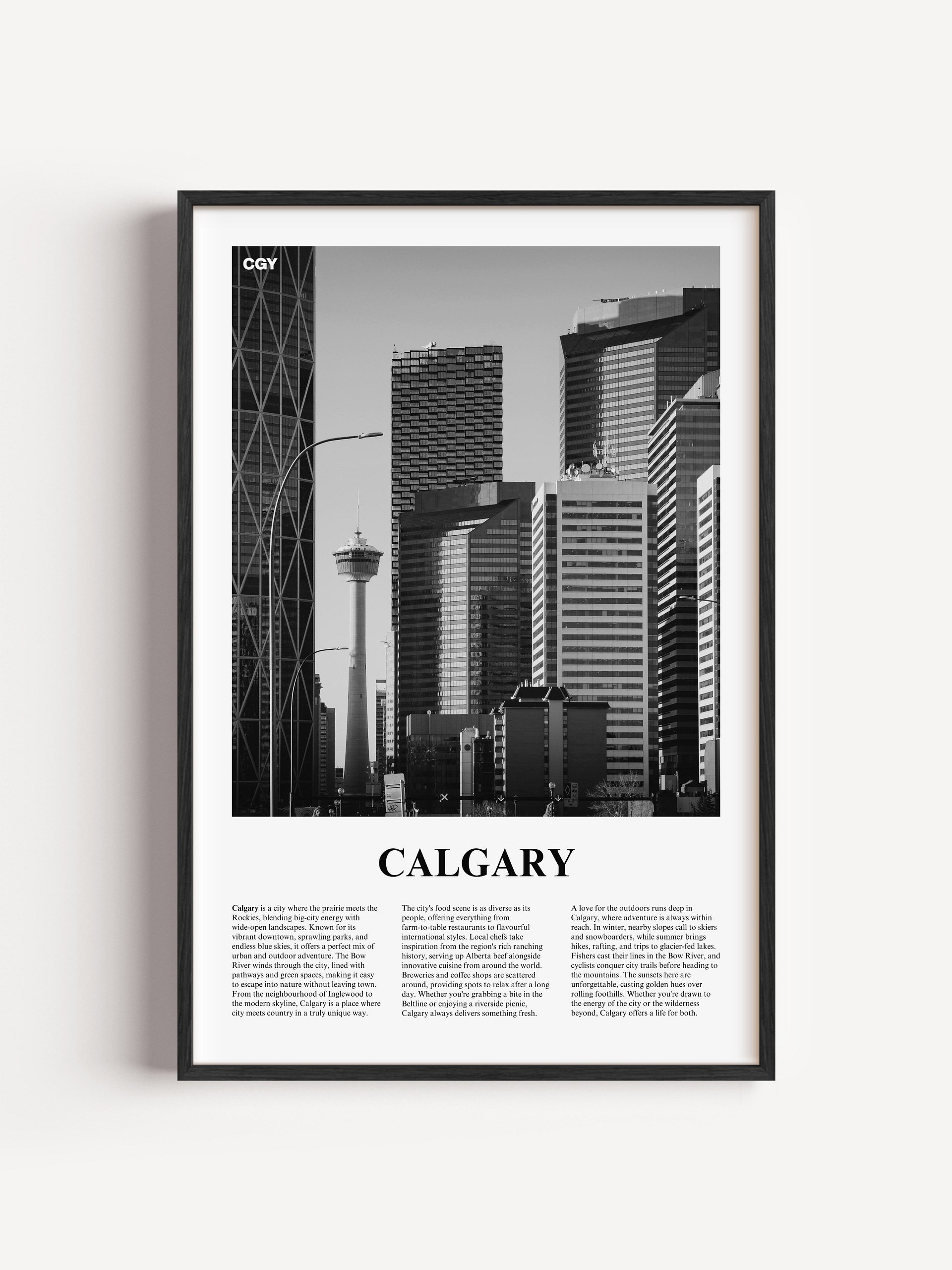 Calgary 03 Newspaper Poster product image (1)