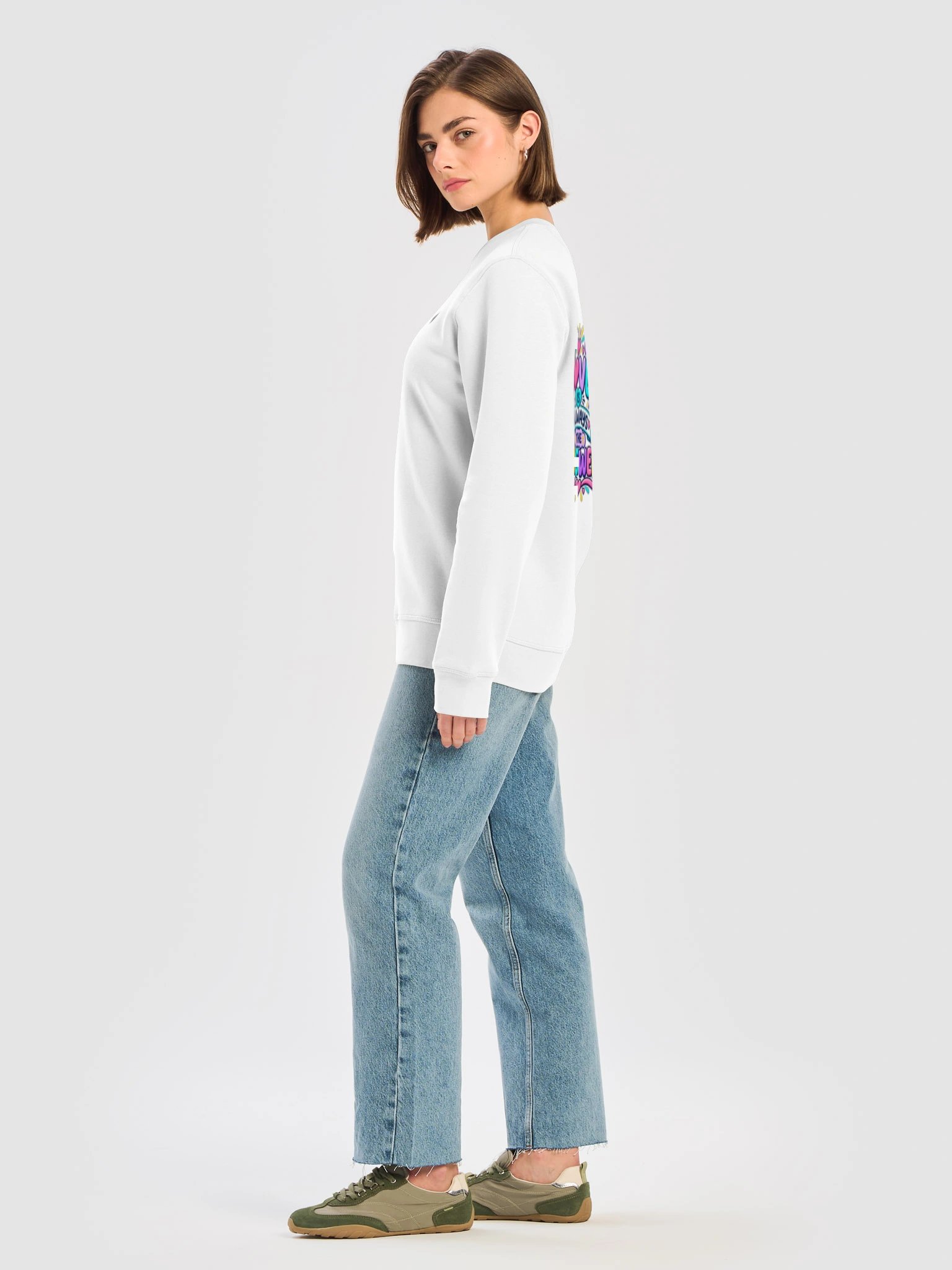 Stanley/Stella Unisex Organic Inspirational Sweatshirt - Love is Always the Answer product image (6)