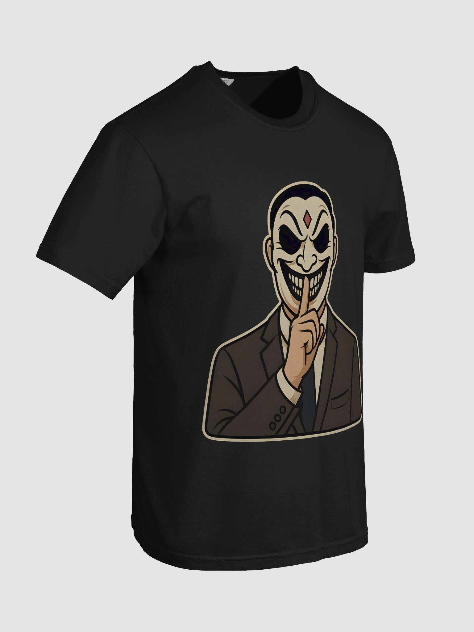 Mr Spooky T-Shirt Black product image (8)