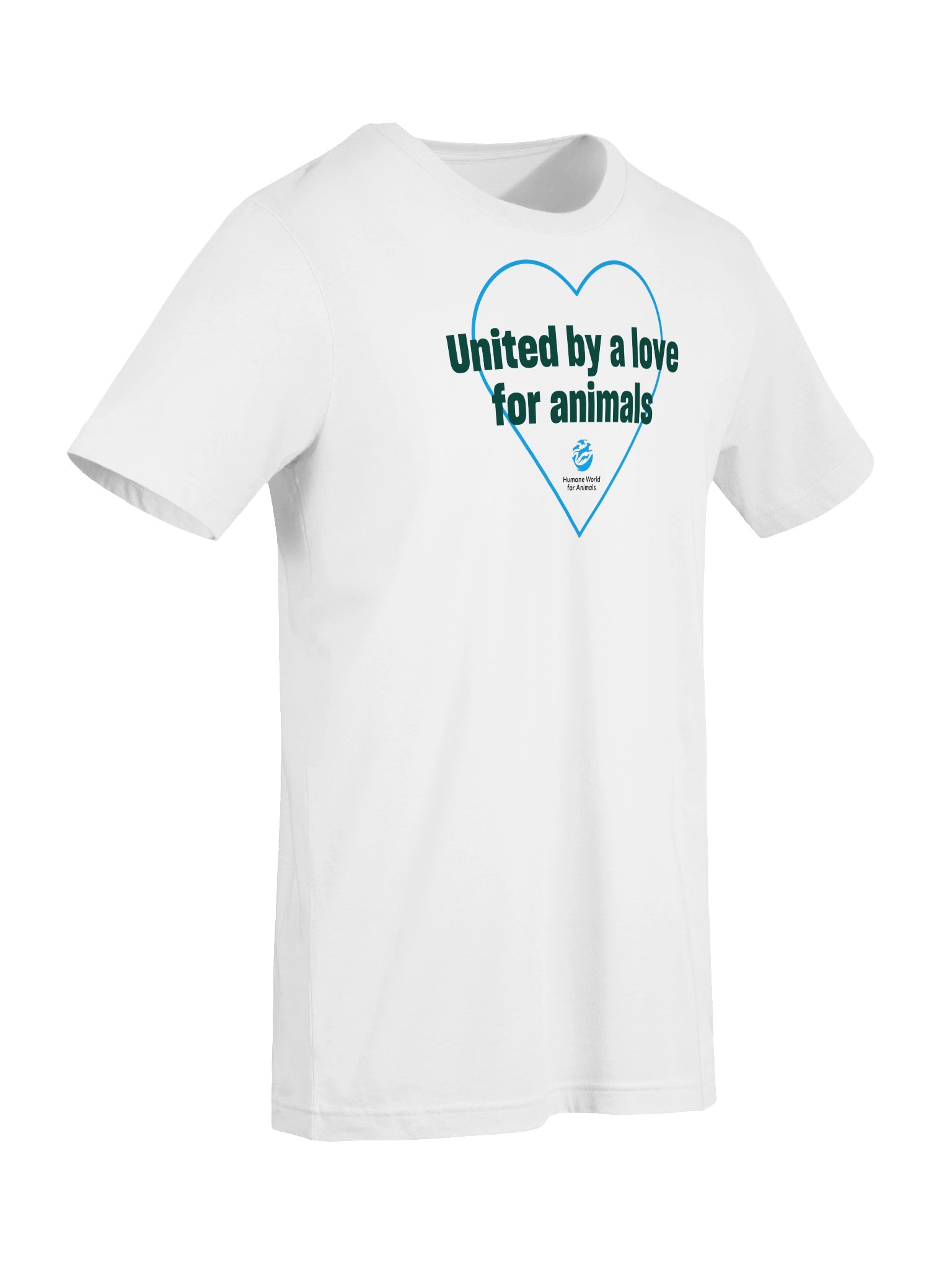 United by a love for animals - heart - T-shirt - Light product image (3)
