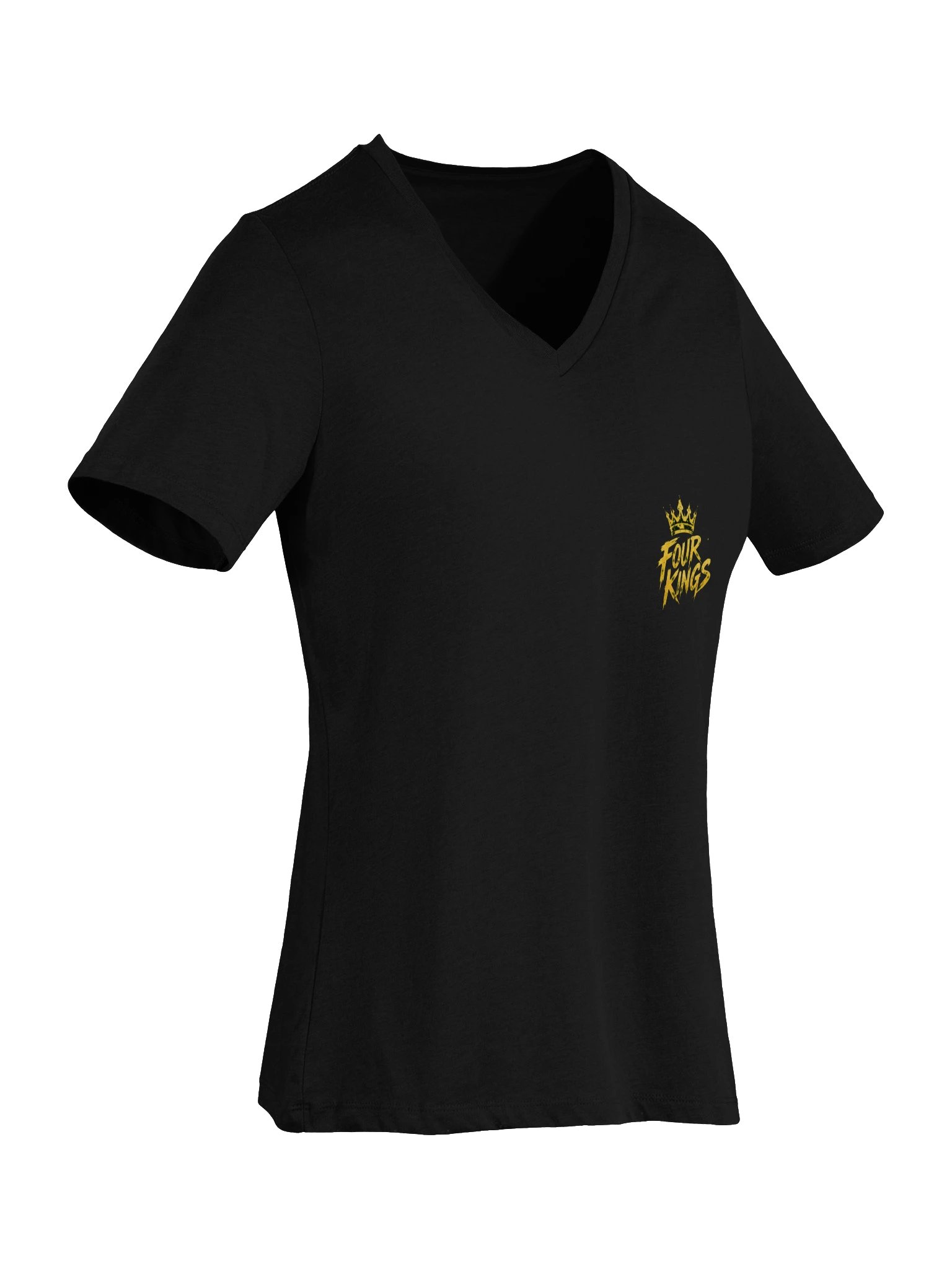 FOUR KINGS Women's Relaxed V-Neck Tee product image (37)