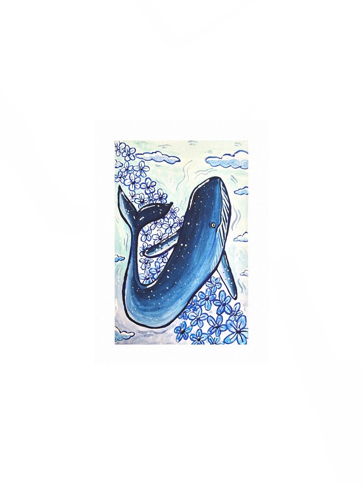 Blue Whale Print product image (1)