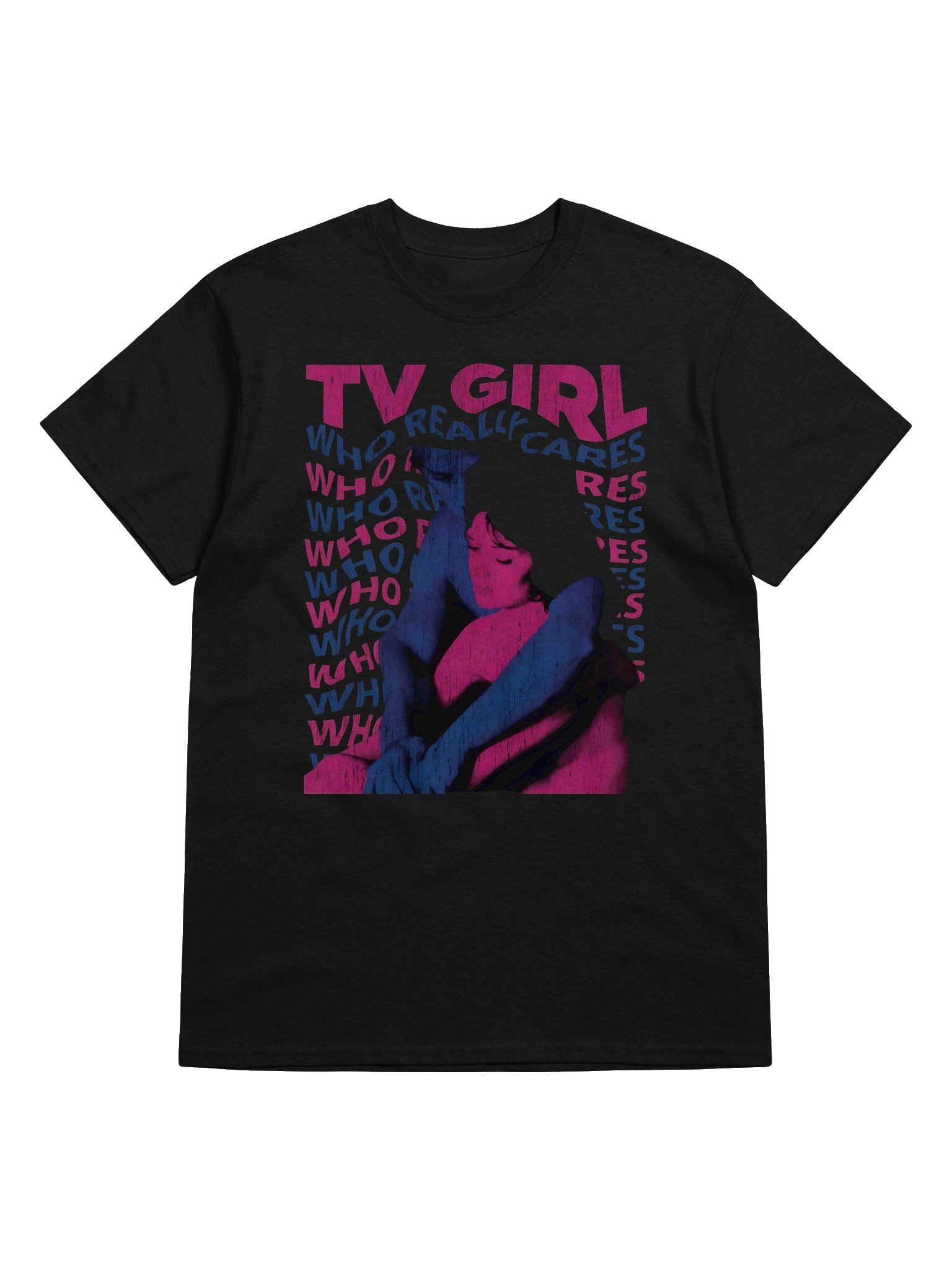 TV Girl Who Really Cares Album Tshirt product image (1)