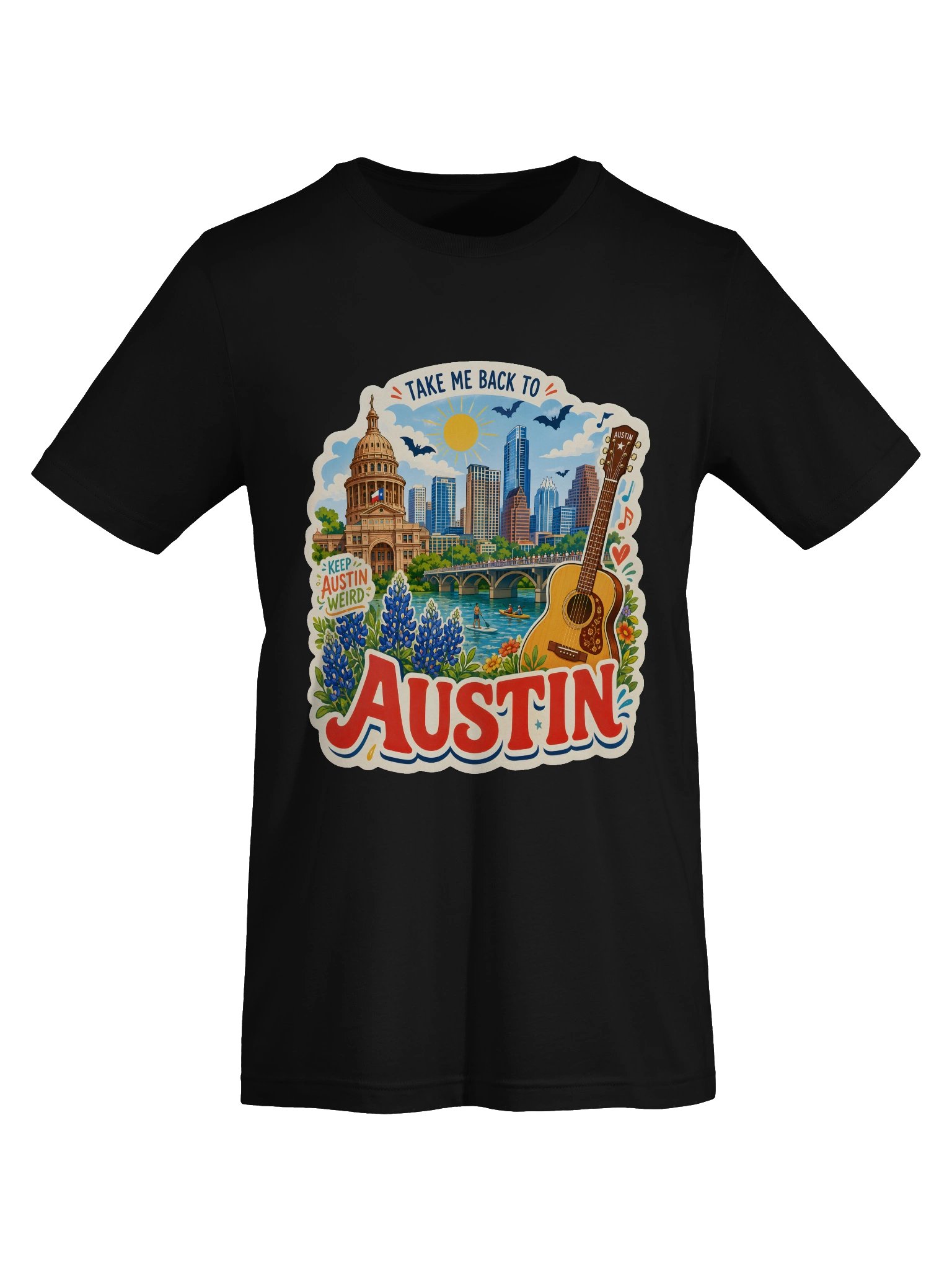 Take Me Back To Austin Tee product image (31)