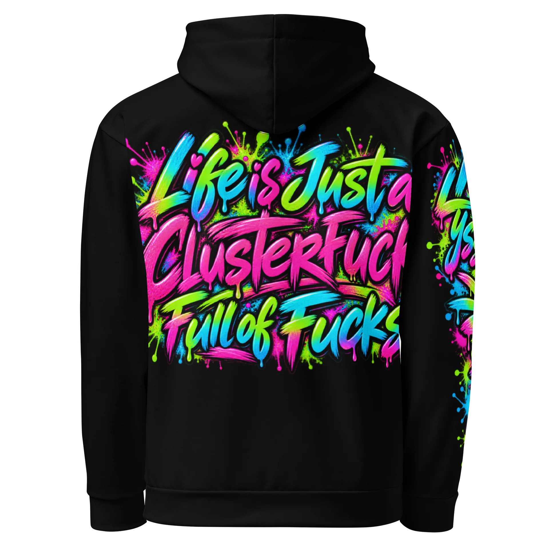 Life Is Just a Clusterfuck Full of Fucks | Chaos Crew Hoodie product image (3)