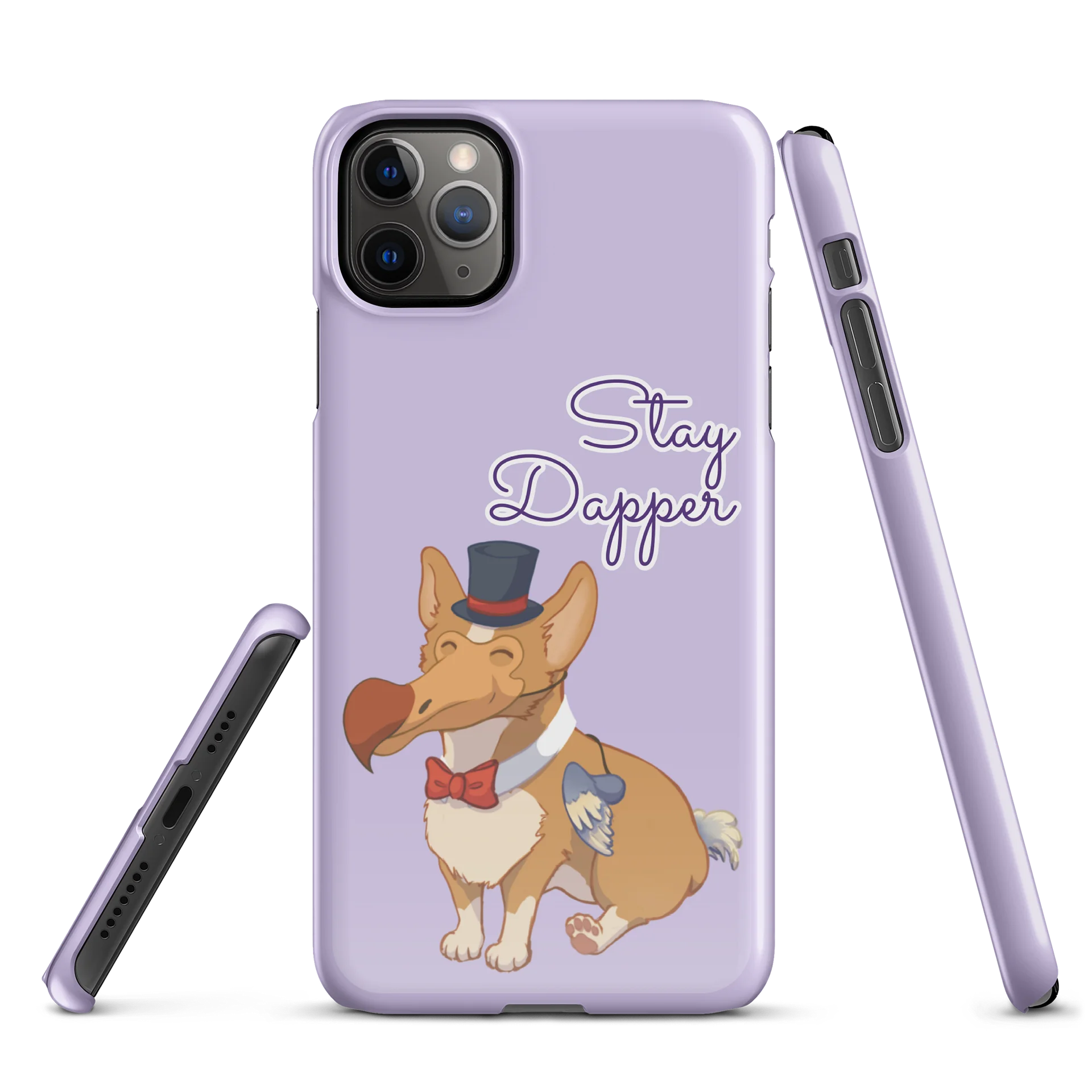 Dapper Dodo in Disguise Snap Case - Fog product image (5)