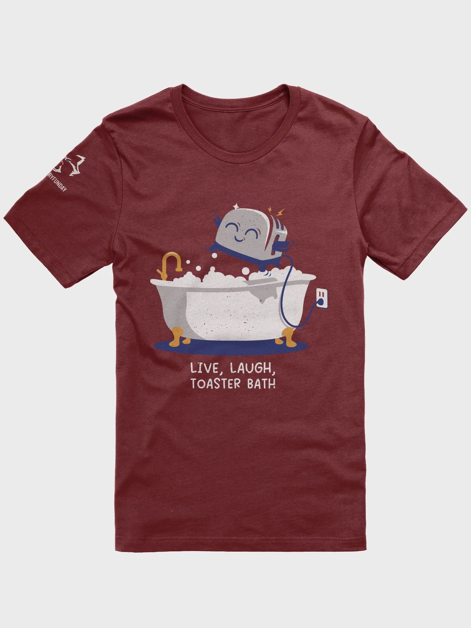 Live, Laugh, Toaster Bath Unisex Athletic Fit product image (1)