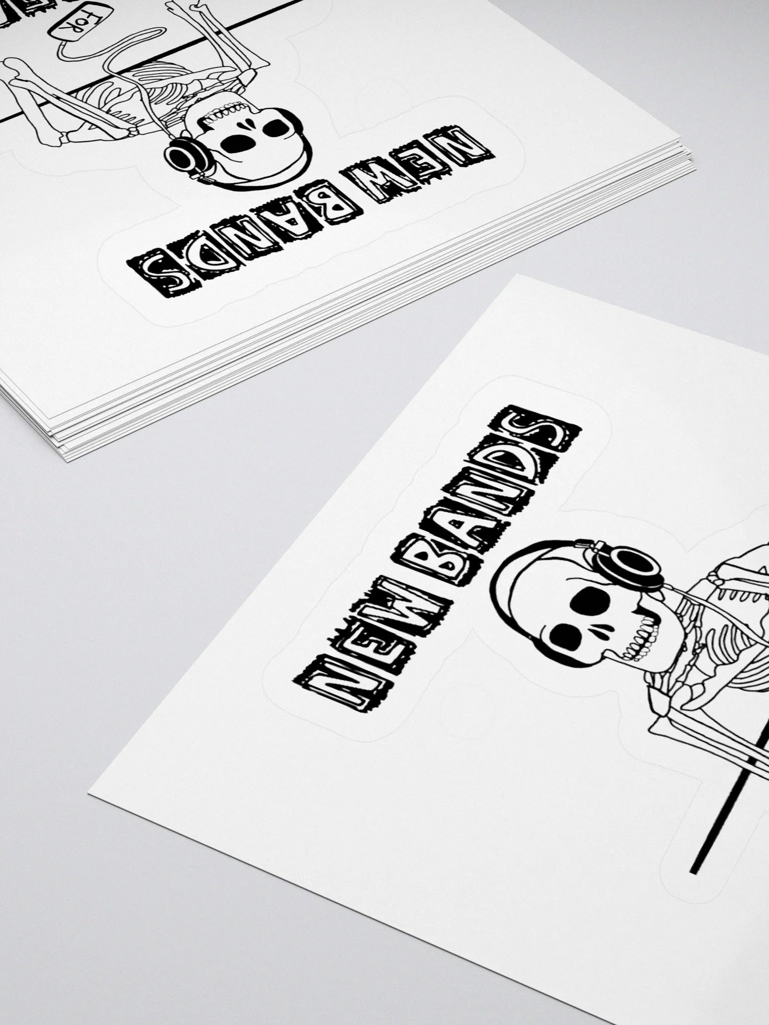 Skeleton Label Sticker product image (4)
