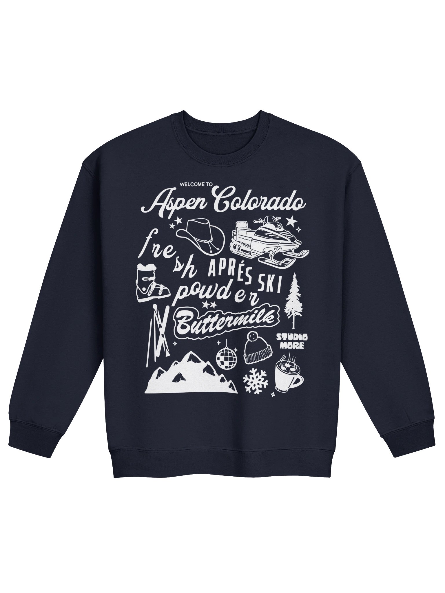Welcome to Aspen Colorado - Sweatshirt product image (5)