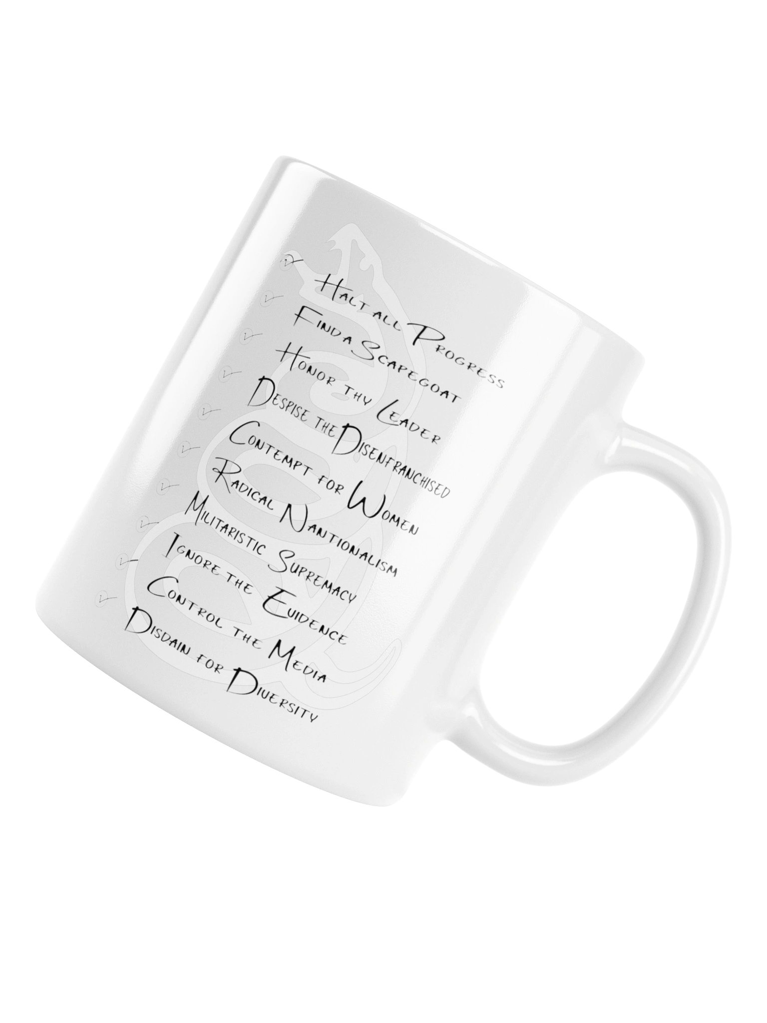 FightBackShirts List Mug product image (6)