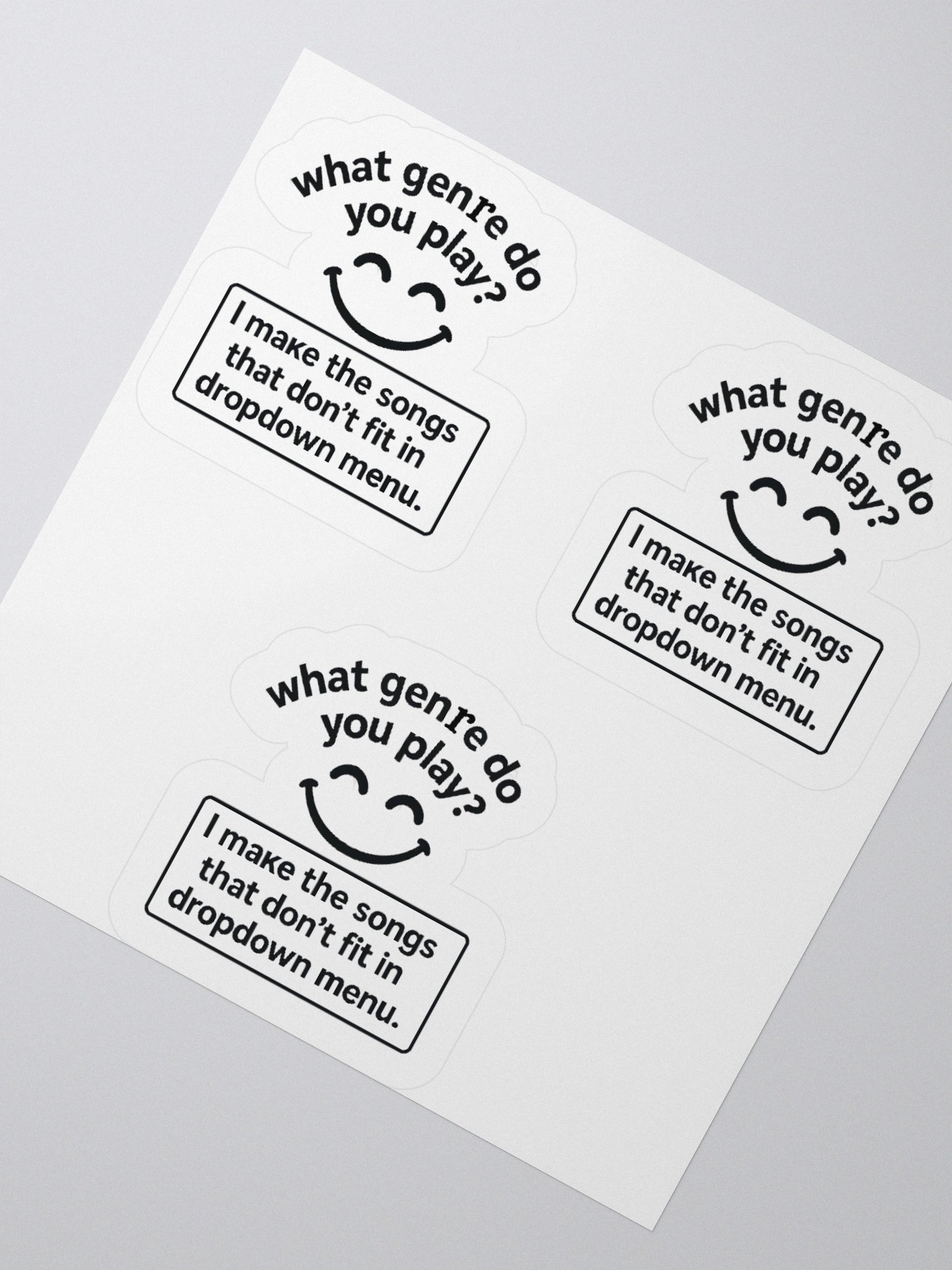Genre-Defying Sticker Set product image (2)
