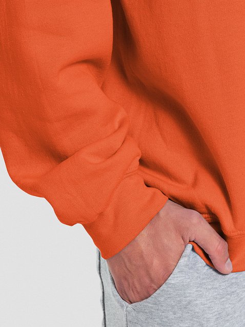 Photo showing Gildan Classic Crewneck Sweatshirt