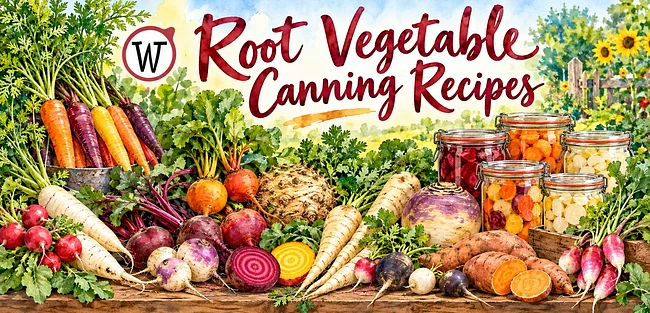 Root Vegetable Canning Recipes