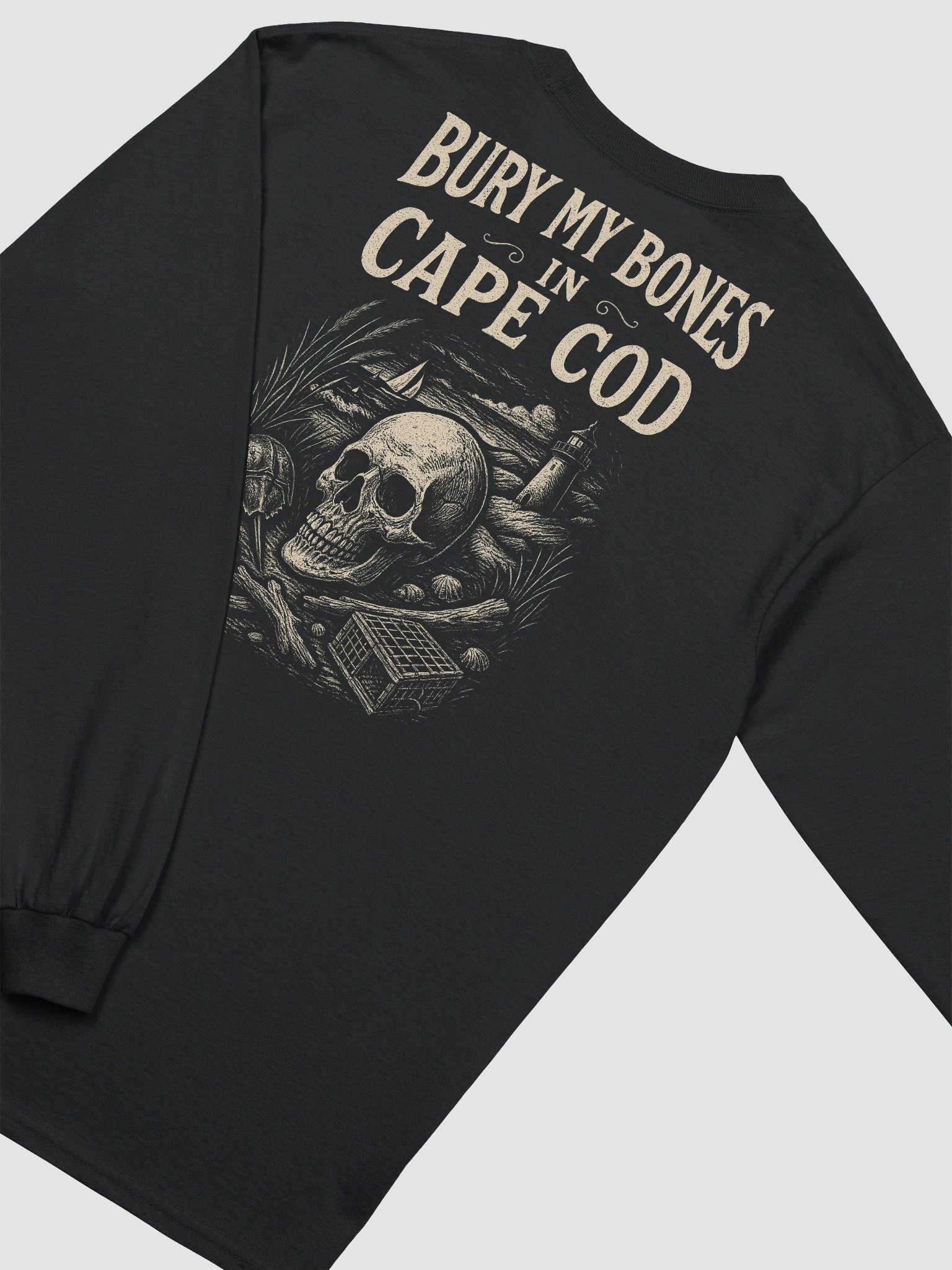 Bury My Bones In Cape Cod - Long Sleeve T product image (1)