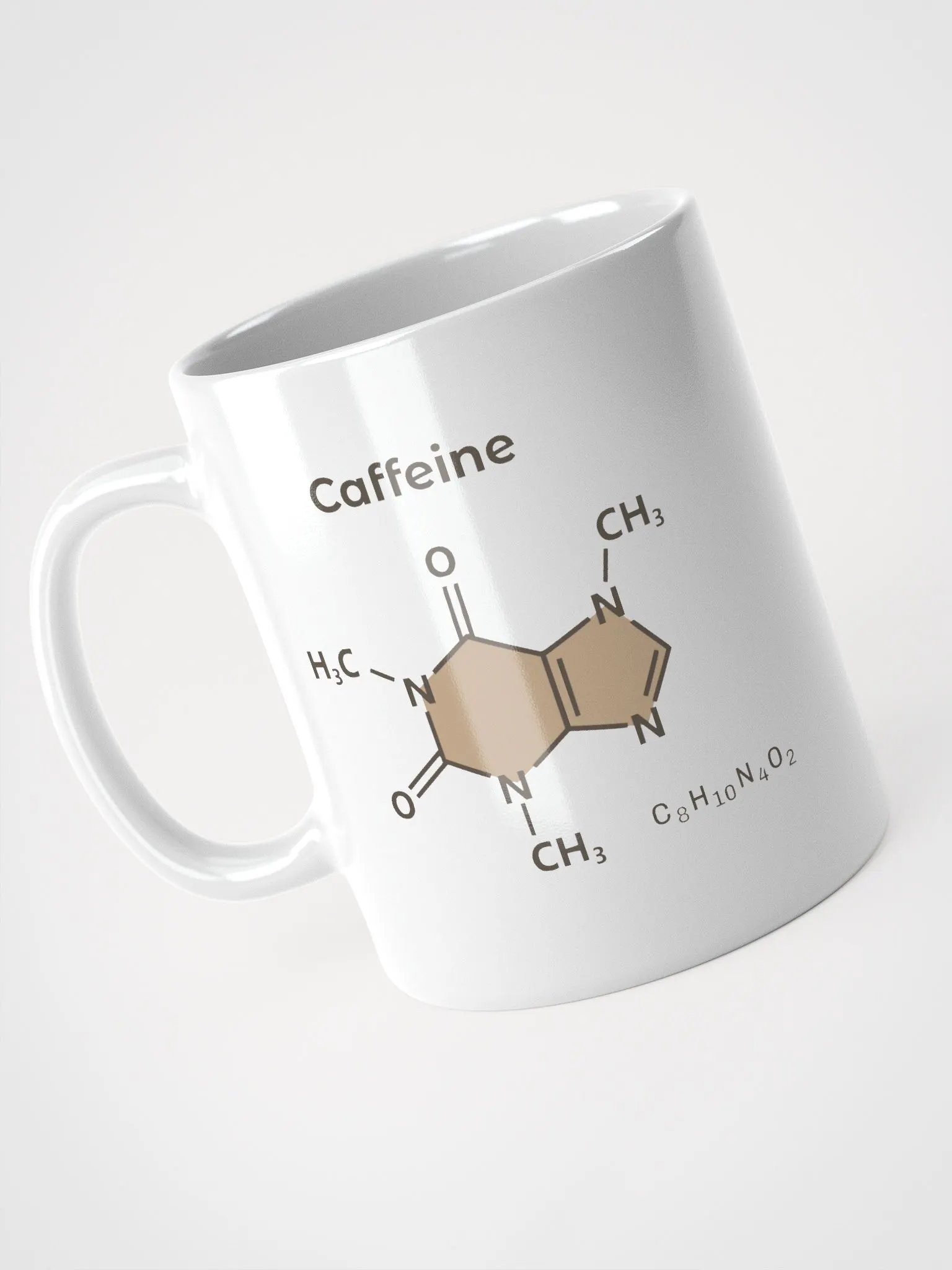 Caffeine Chemical Structure - Ceramic Mug product image (8)