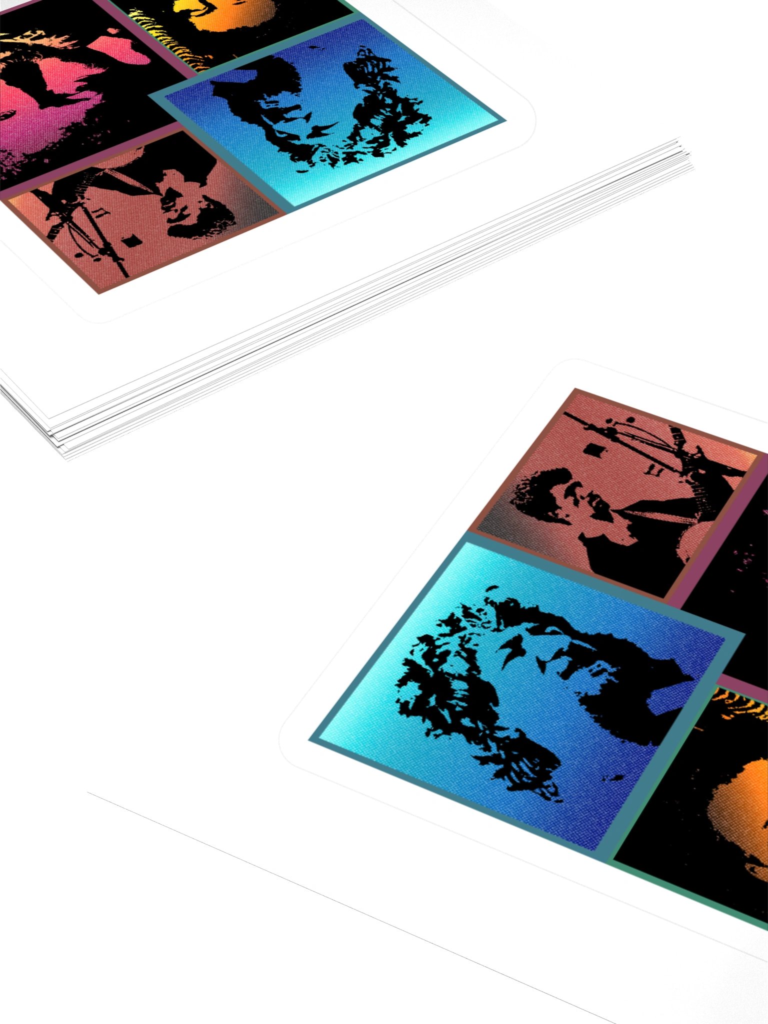 The Red Troubadour Stickers product image (4)