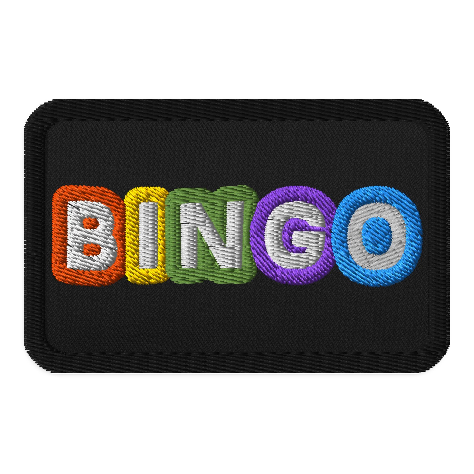 Embroidered Bingo Letters Patch product image (1)