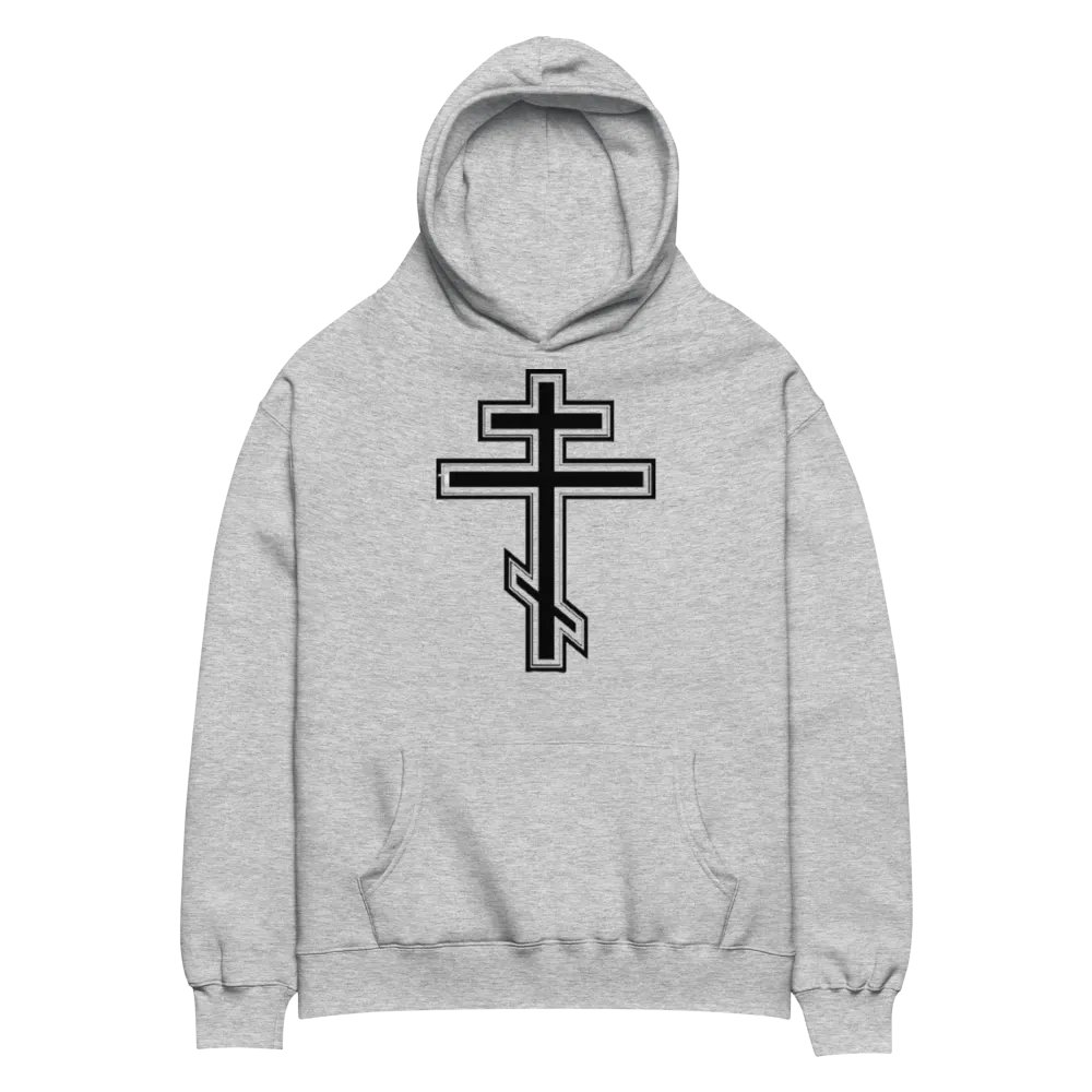 Orthodox Cross Female Pump Cover Hoodie product image (2)