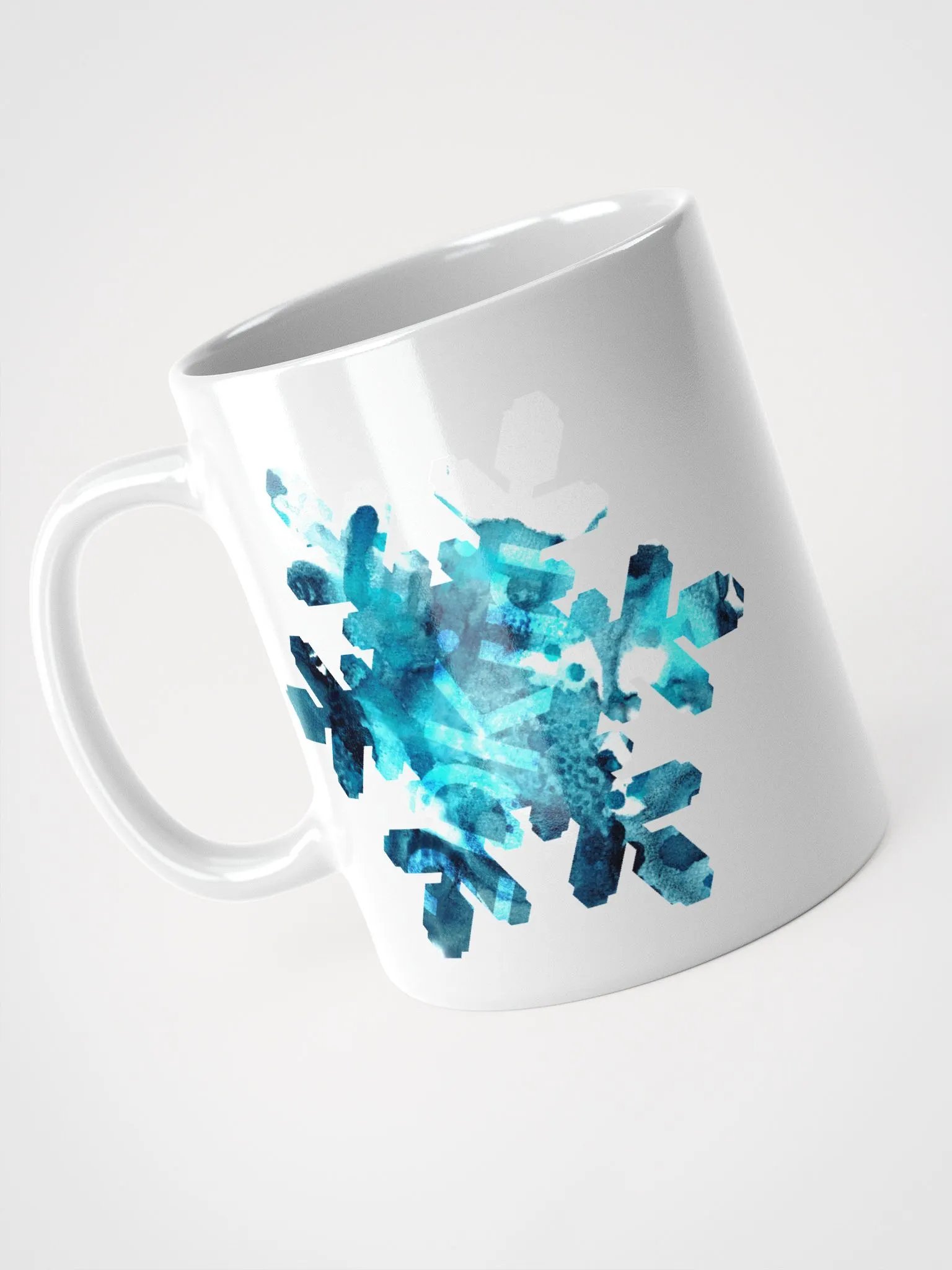 Blue Snowflake Mug product image (2)