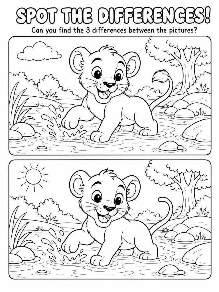 Leo the Little Lion Story & Coloring Book product image (5)