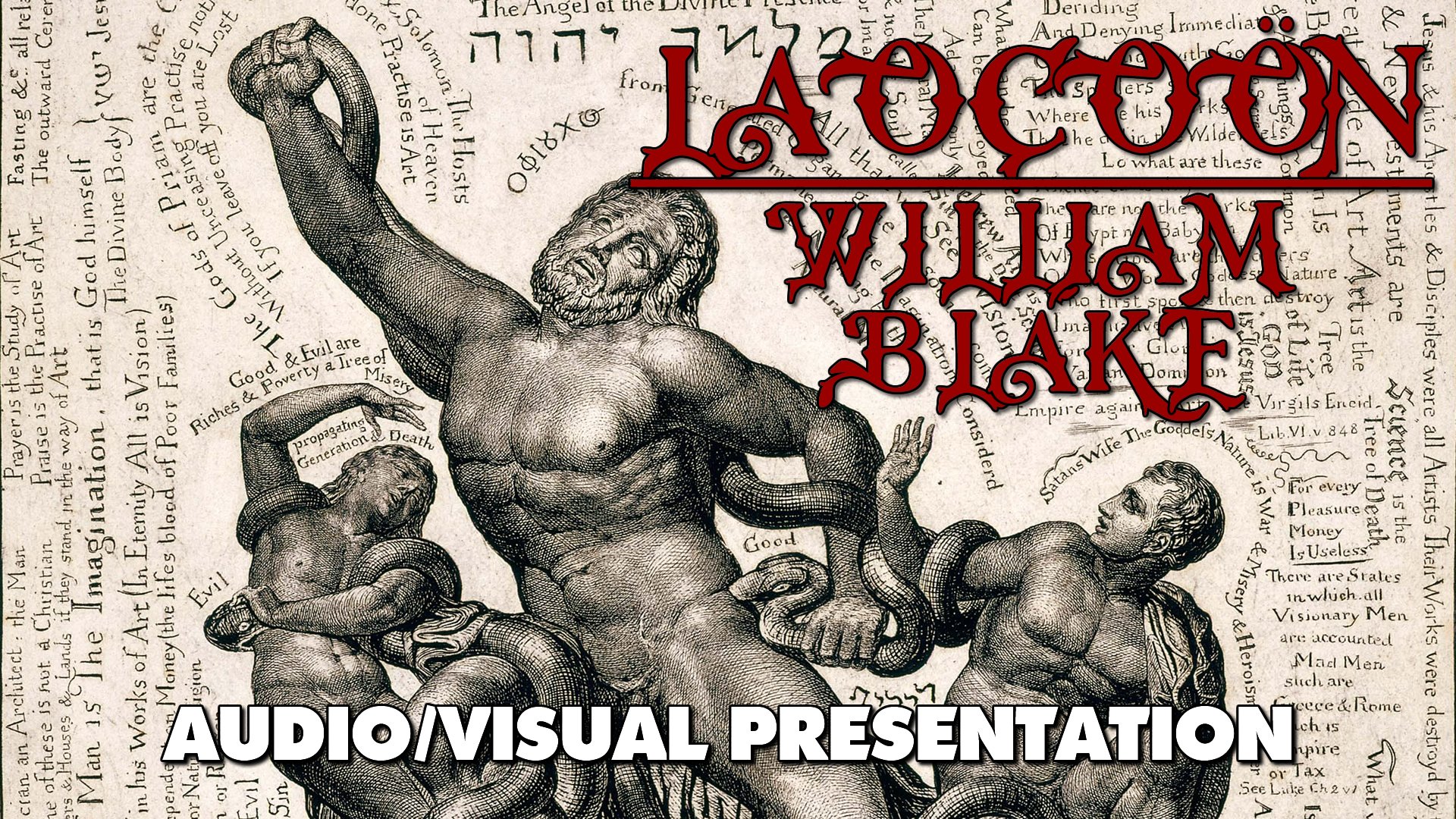 (FREE) Laocoön - William Blake Illuminated Text product image (1)