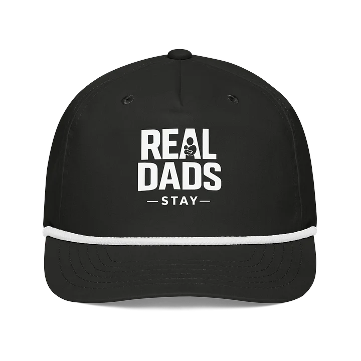 Real Dads Stay Golf Rope Cap product image (1)