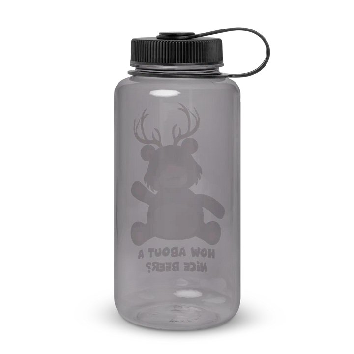 Bear/Deer - Beer Wide Mouth Water Bottle product image (2)