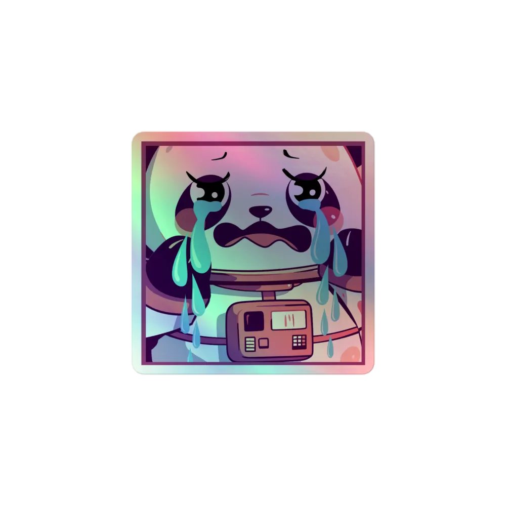 Cry Holo Sticker product image (1)