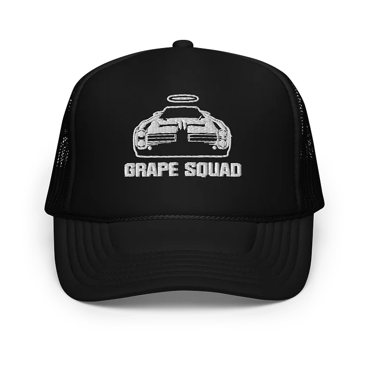 Dominus v2 Embroidered Trucker Hat (White) product image (1)