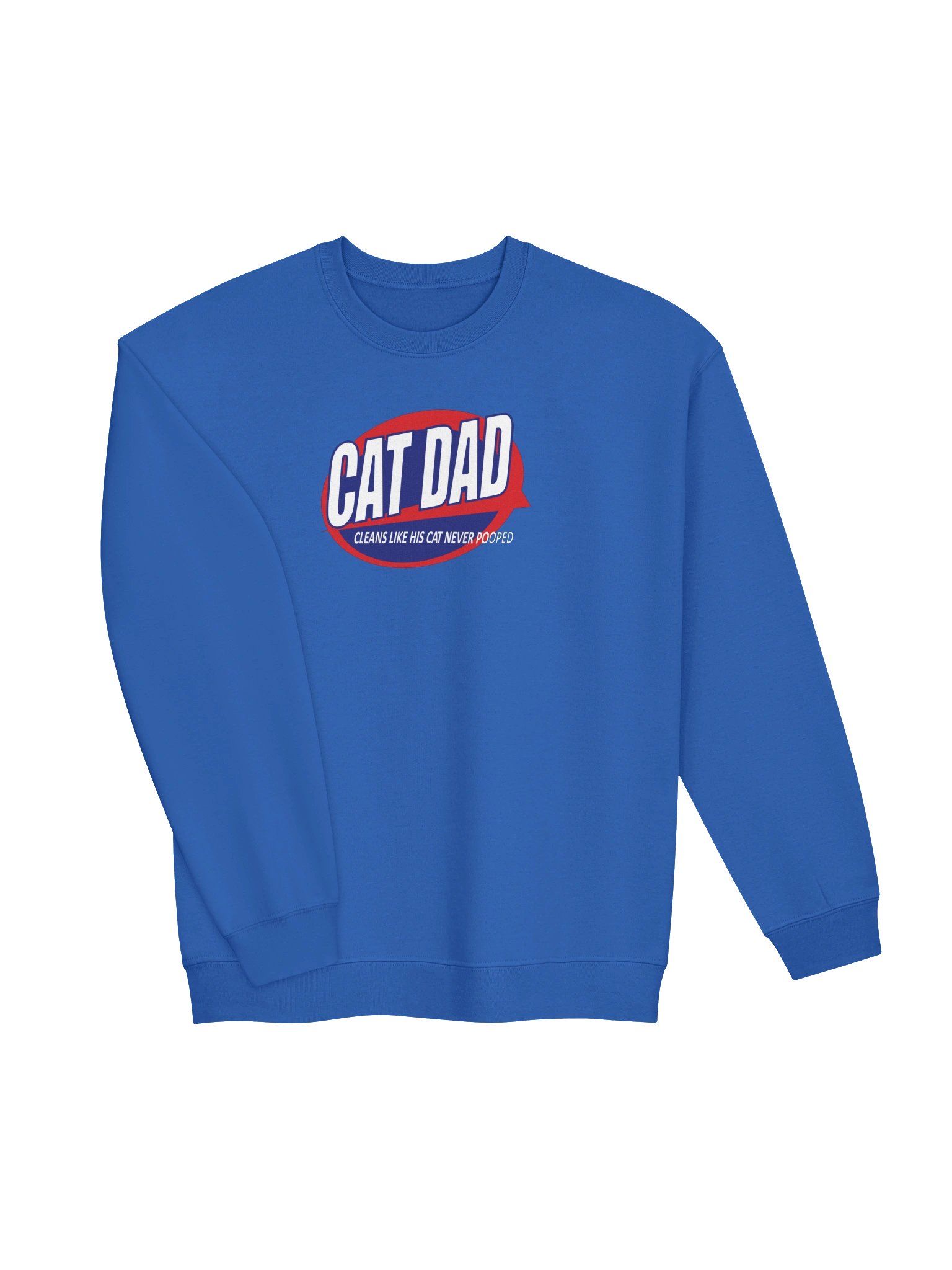 Cat Dad The Litter Box Cleaner - Unisex Adult Sweatshirt product image (2)