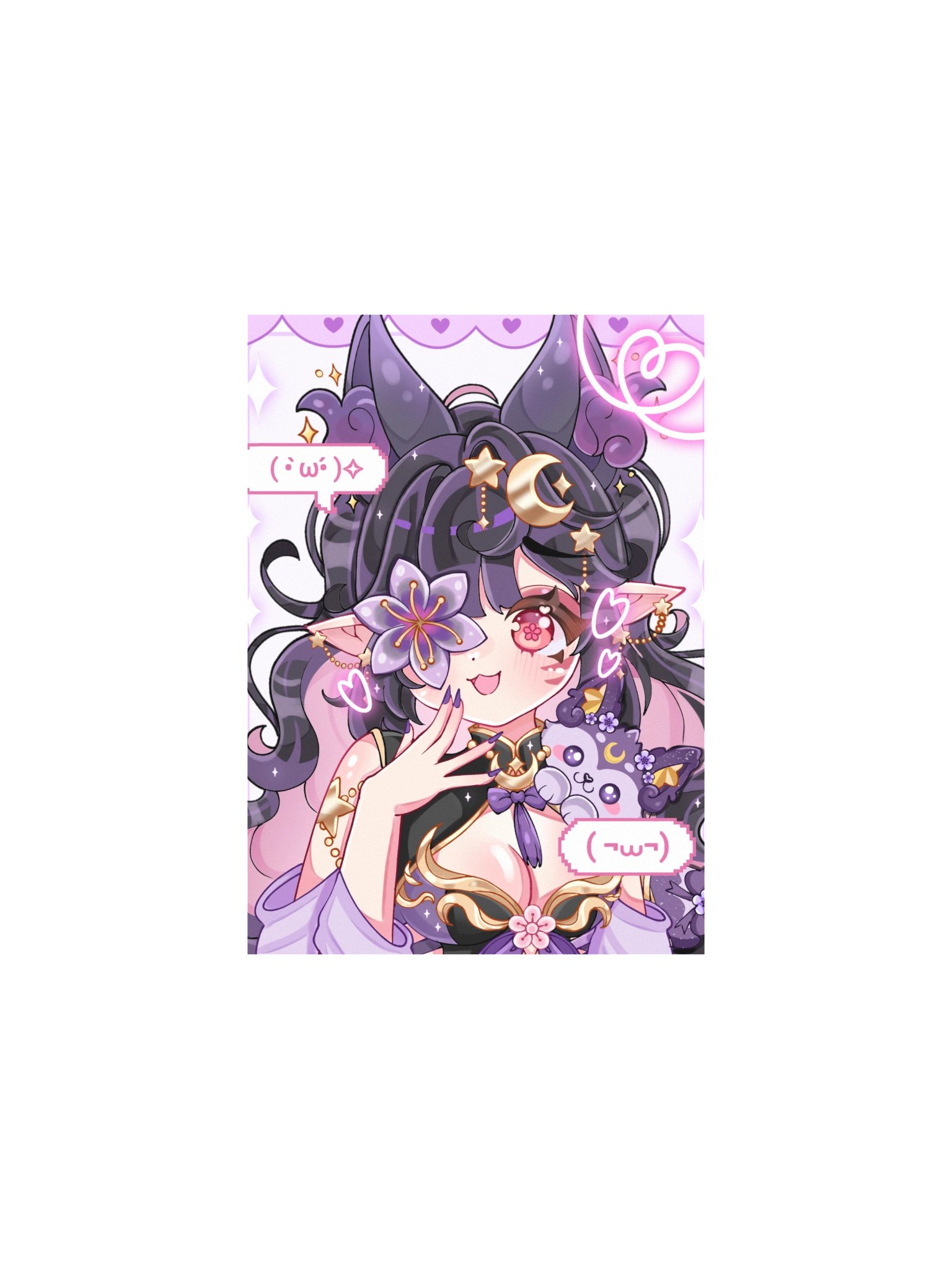 Sakura Eclipse (Dark) - Art Print product image (1)