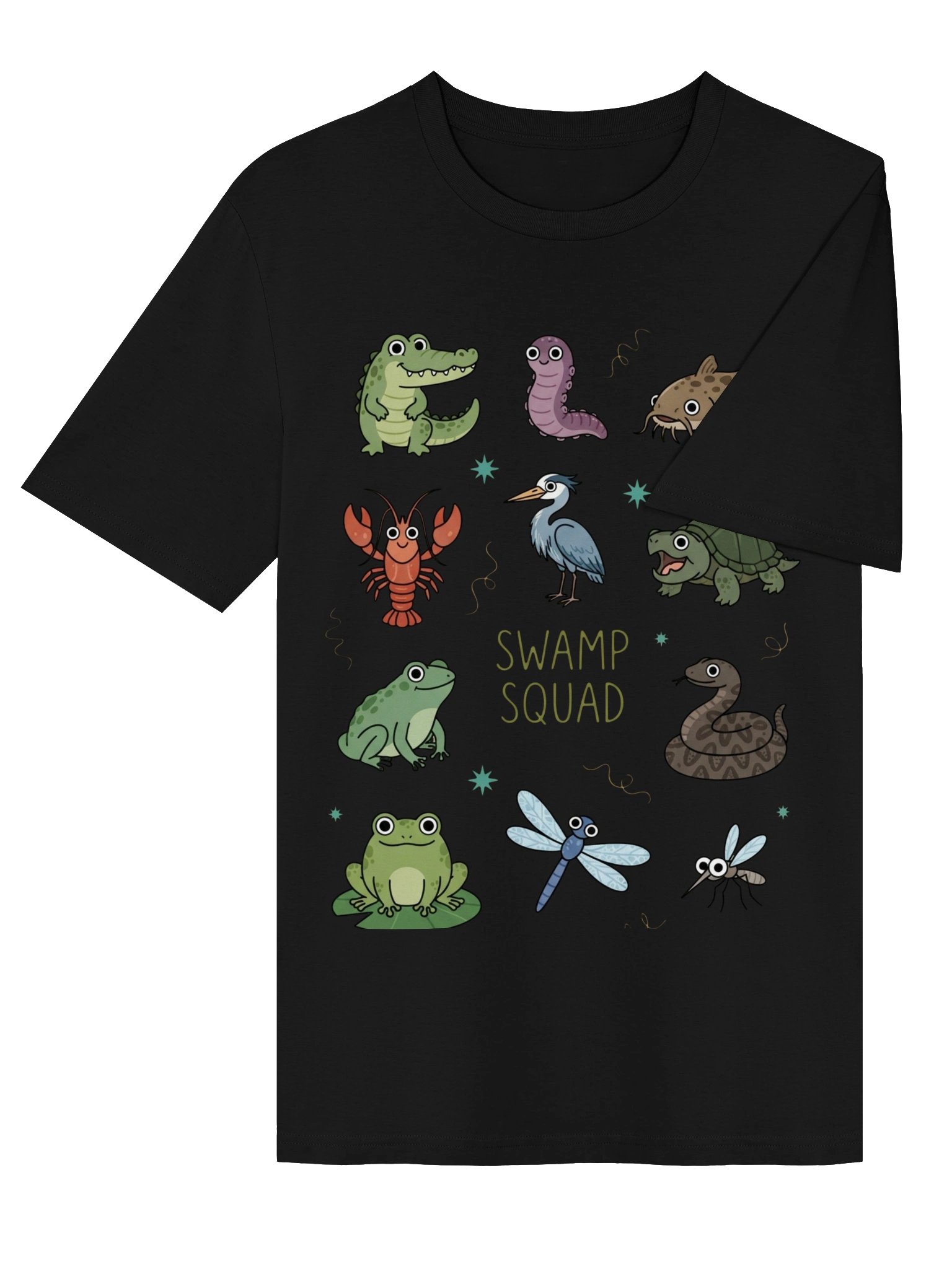 Cute Swamp Squad T-Shirt product image (30)