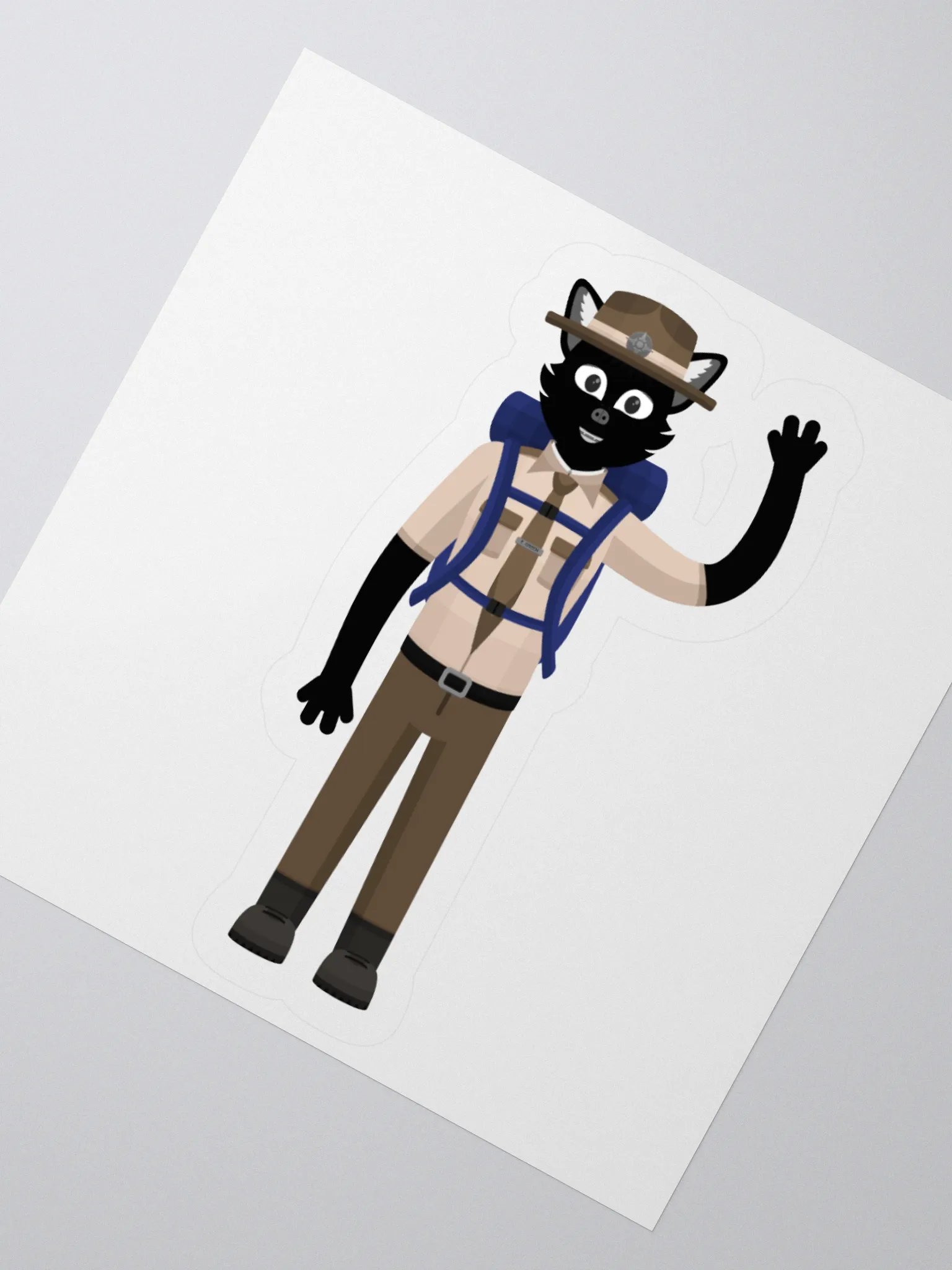 Ernest Green Waving (Sticker) product image (2)