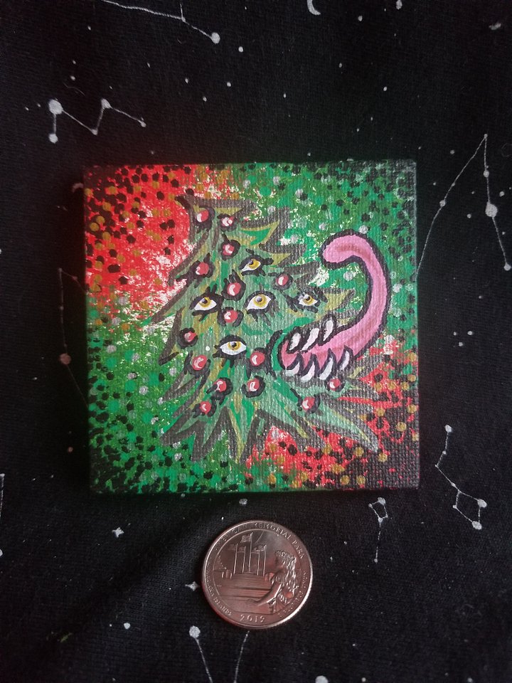 Xmas Tree Mimic, Tiny Painting product image (1)