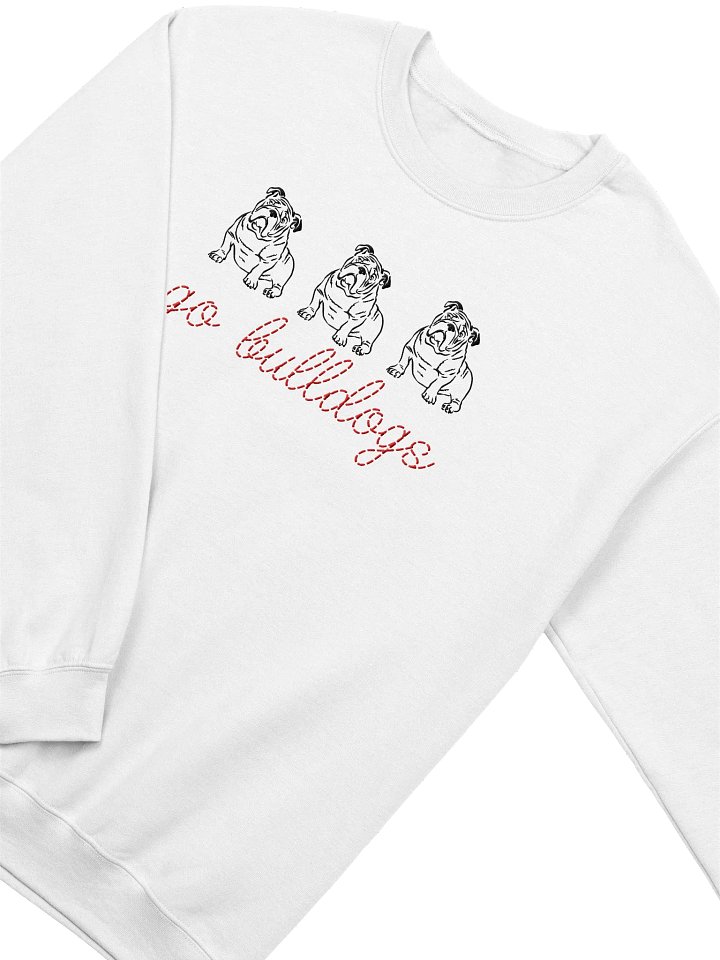 Embroidered Bulldogs Sweatshirt product image (8)