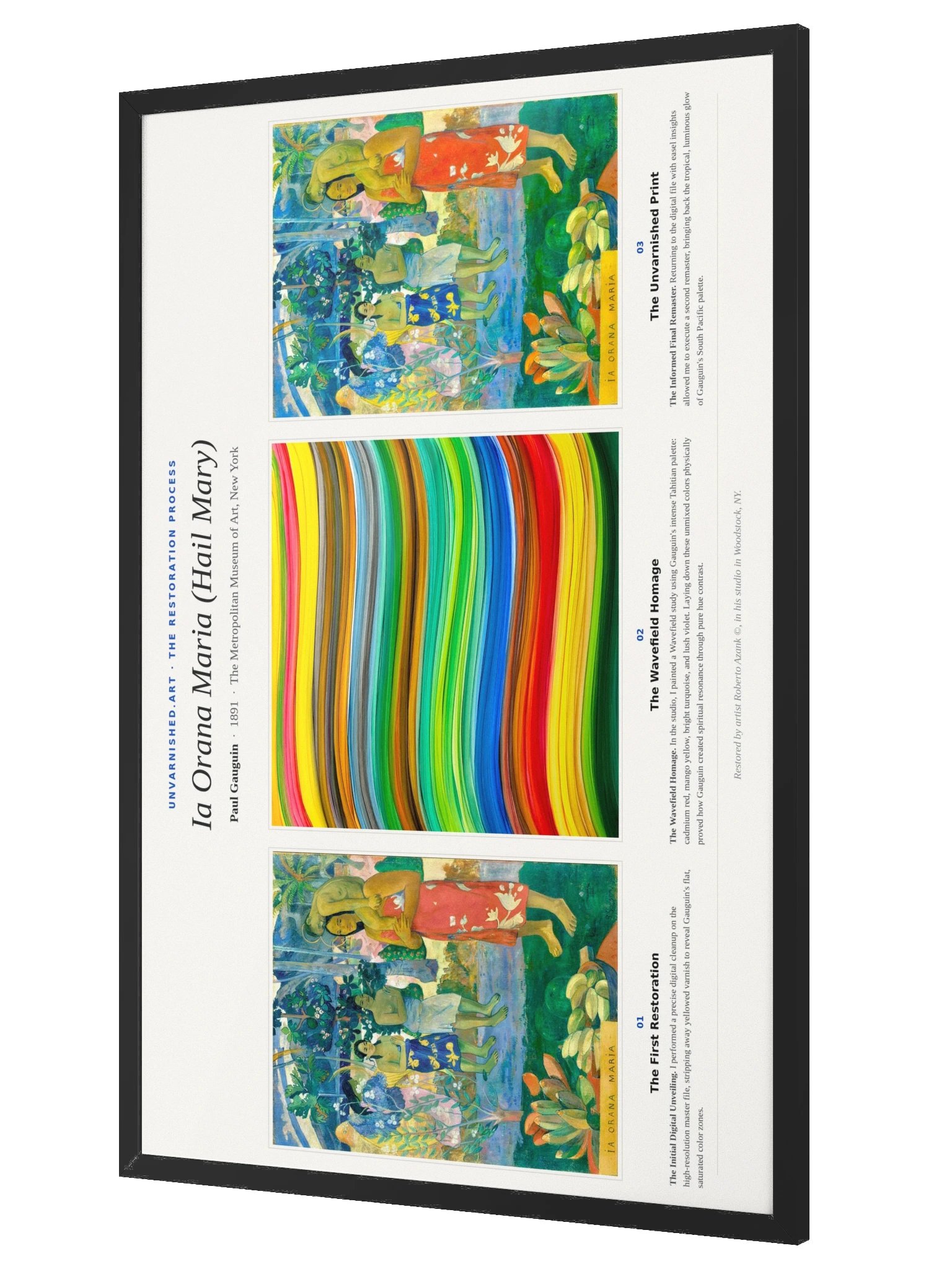 Ia Orana Maria (Hail Mary) — Framed Process Poster product image (3)