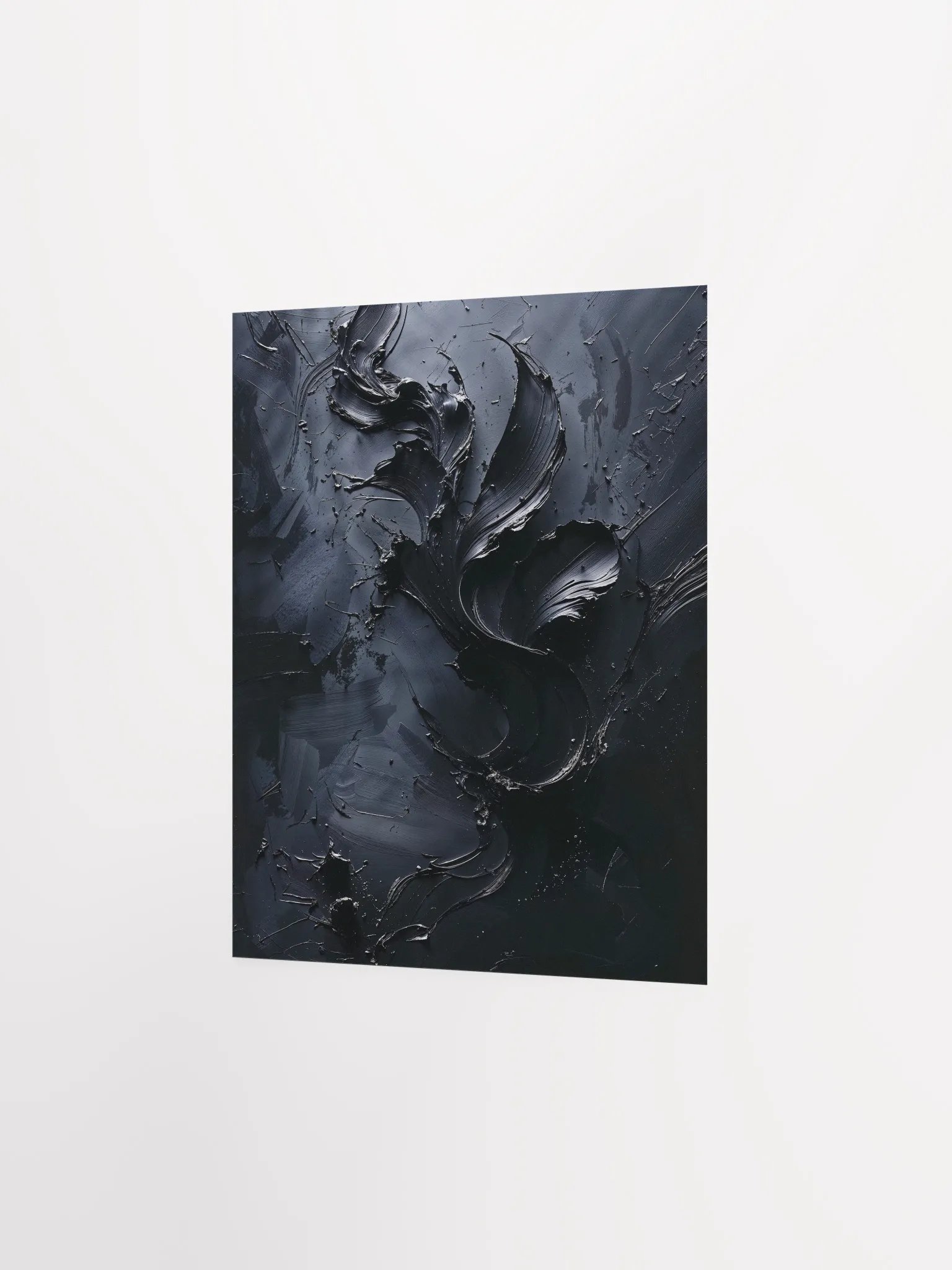 Obsidian Bloom Matte Poster product image (10)