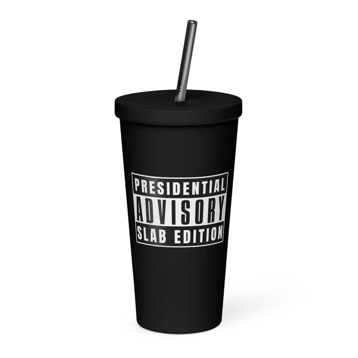 Presidential Advisory Tumbler w/ Straw product image (1)