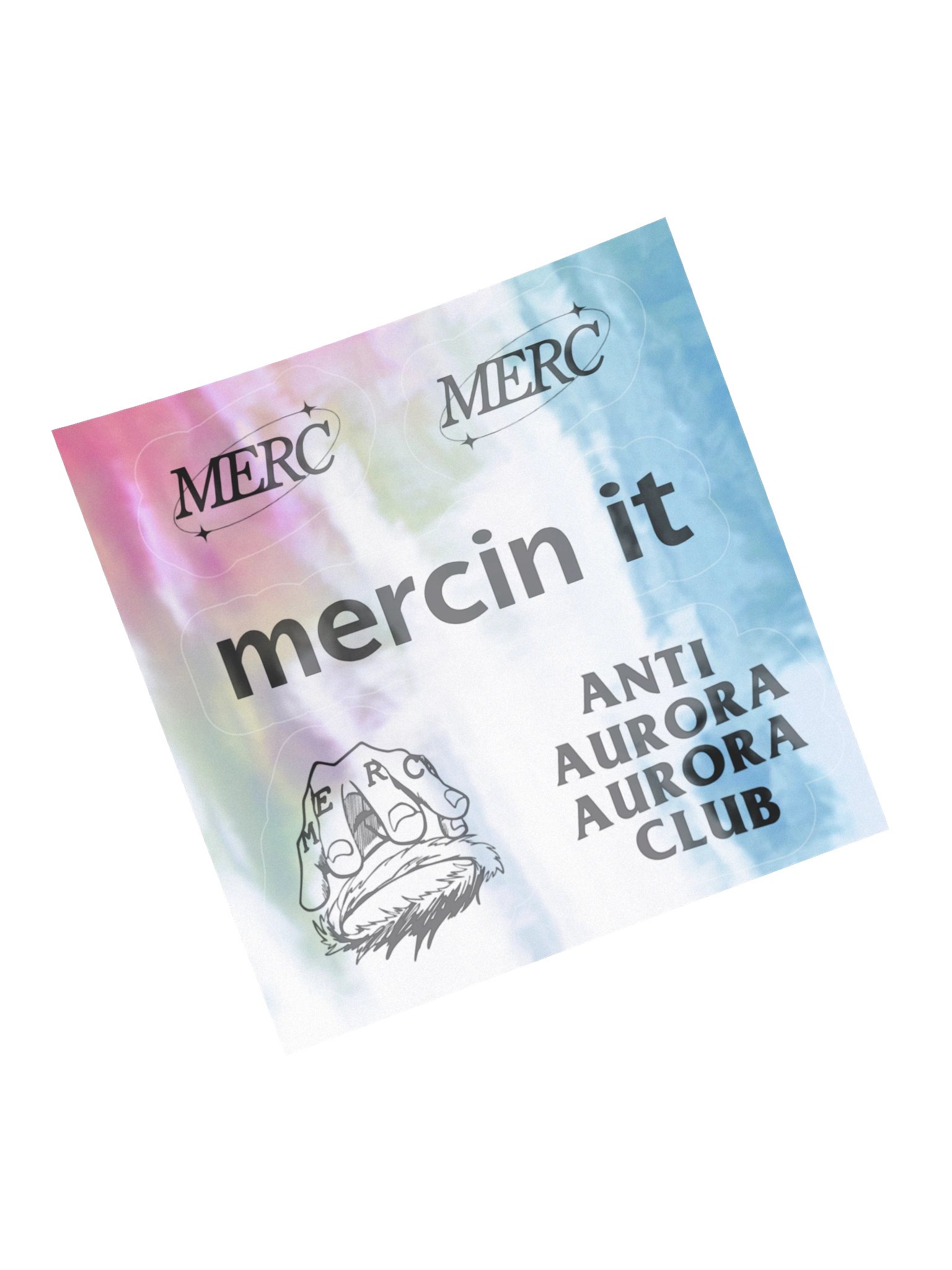 HOLOGRAPHIC MERC STICKERS product image (9)