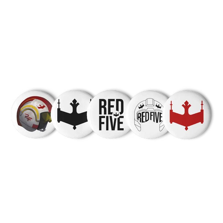 Red Five Logo Pins product image (3)