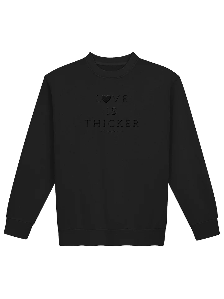 l.i.t. black embroidered sweatie product image (1)