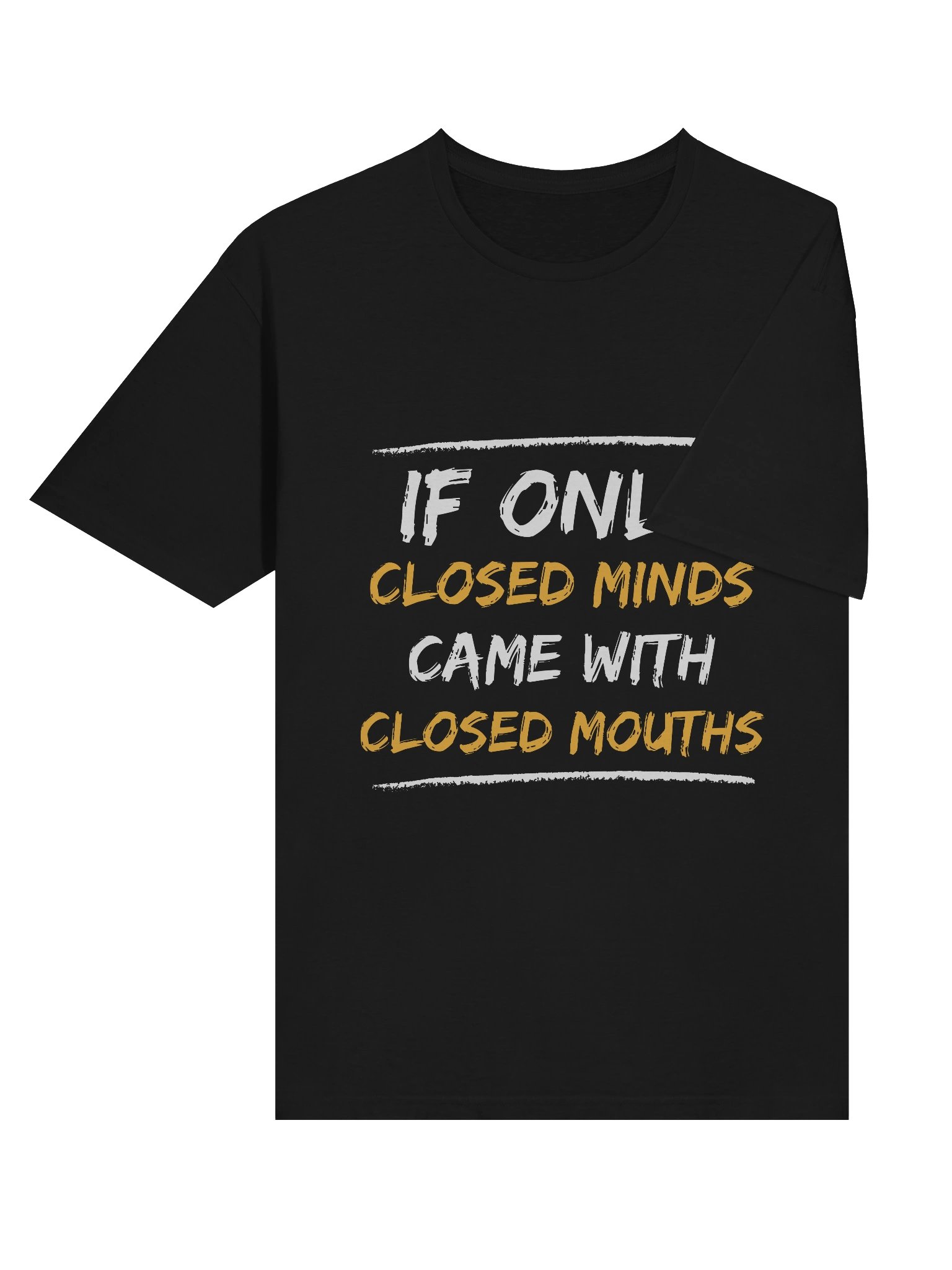 Funny Closed Minds Softstyle Unisex T-Shirt product image (6)