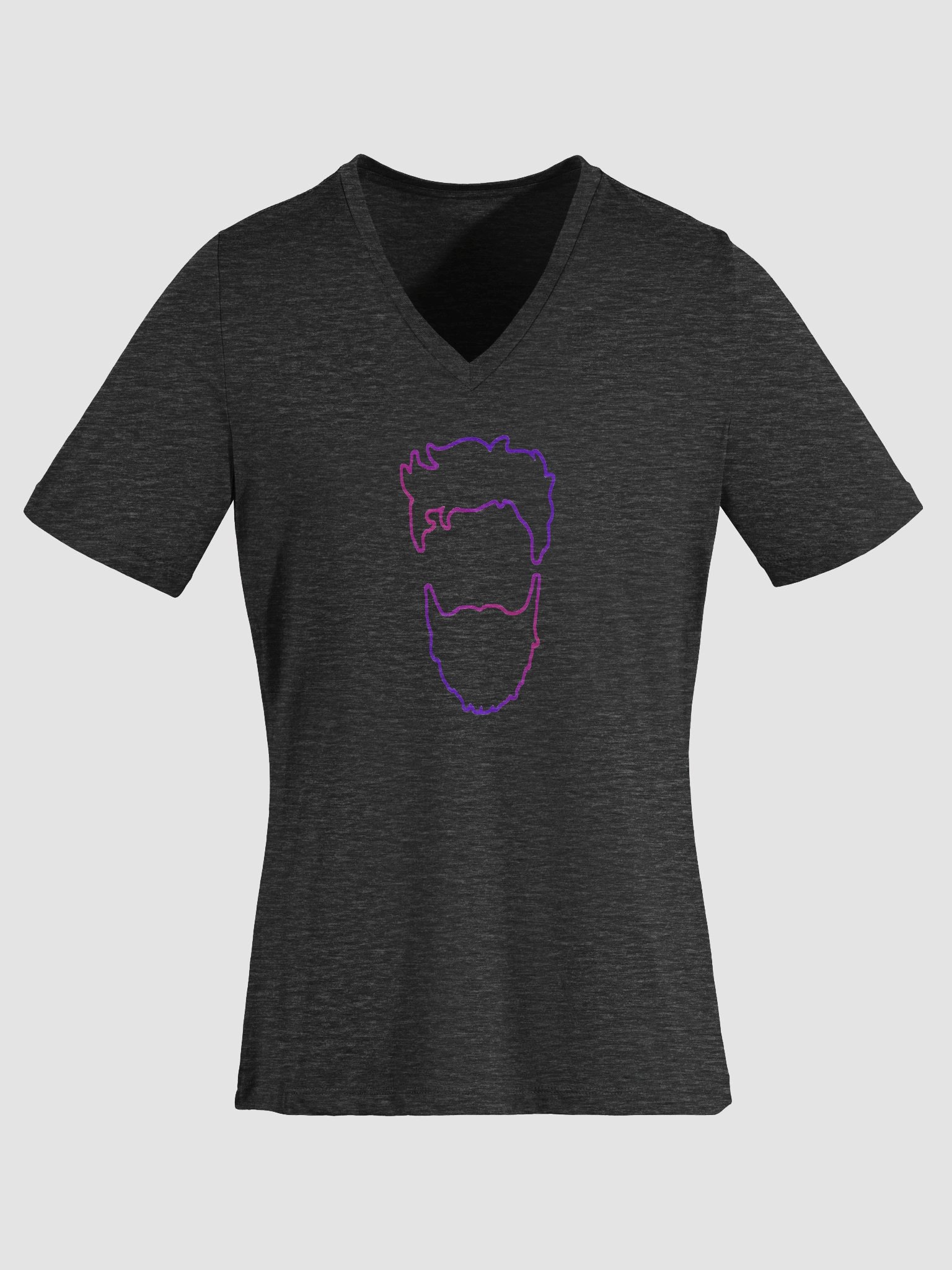 EvenSteven Womens V-Neck Relaxed T-Shirt product image (36)