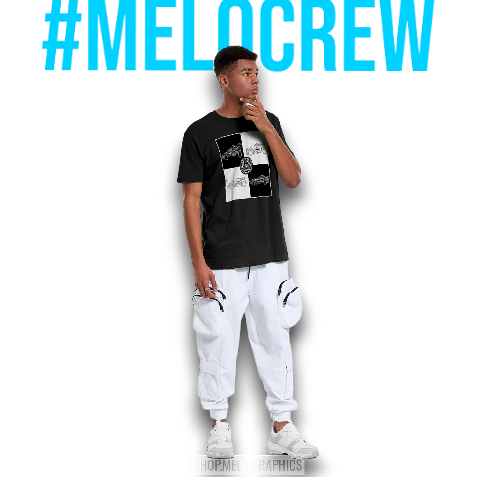 MELO CREW Carball Club 2024 - Personalized Premium T-Shirt | #MadeByMELO product image (4)