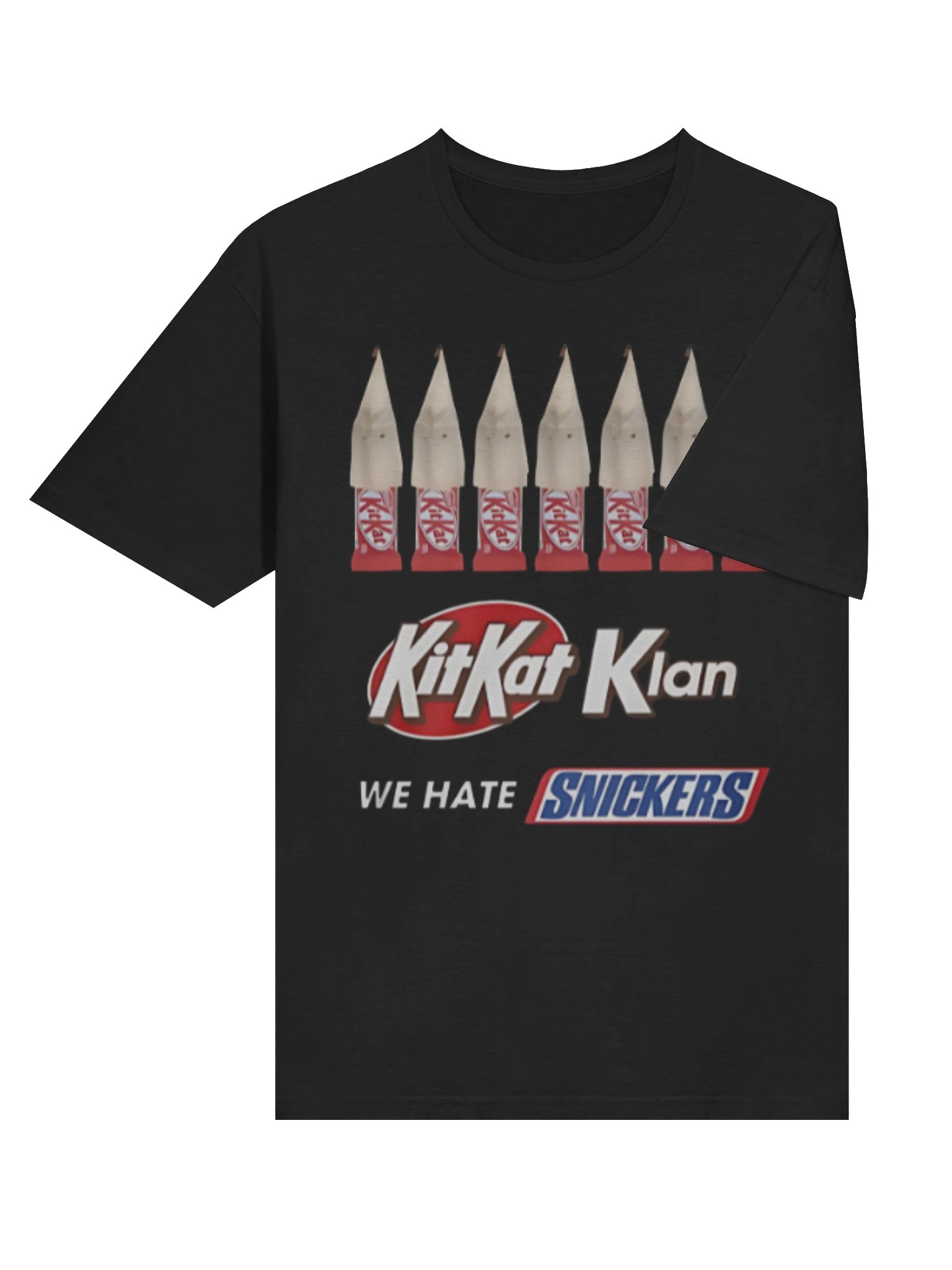 Kit Kat Klan We Hate Snickers T-Shirt product image (4)