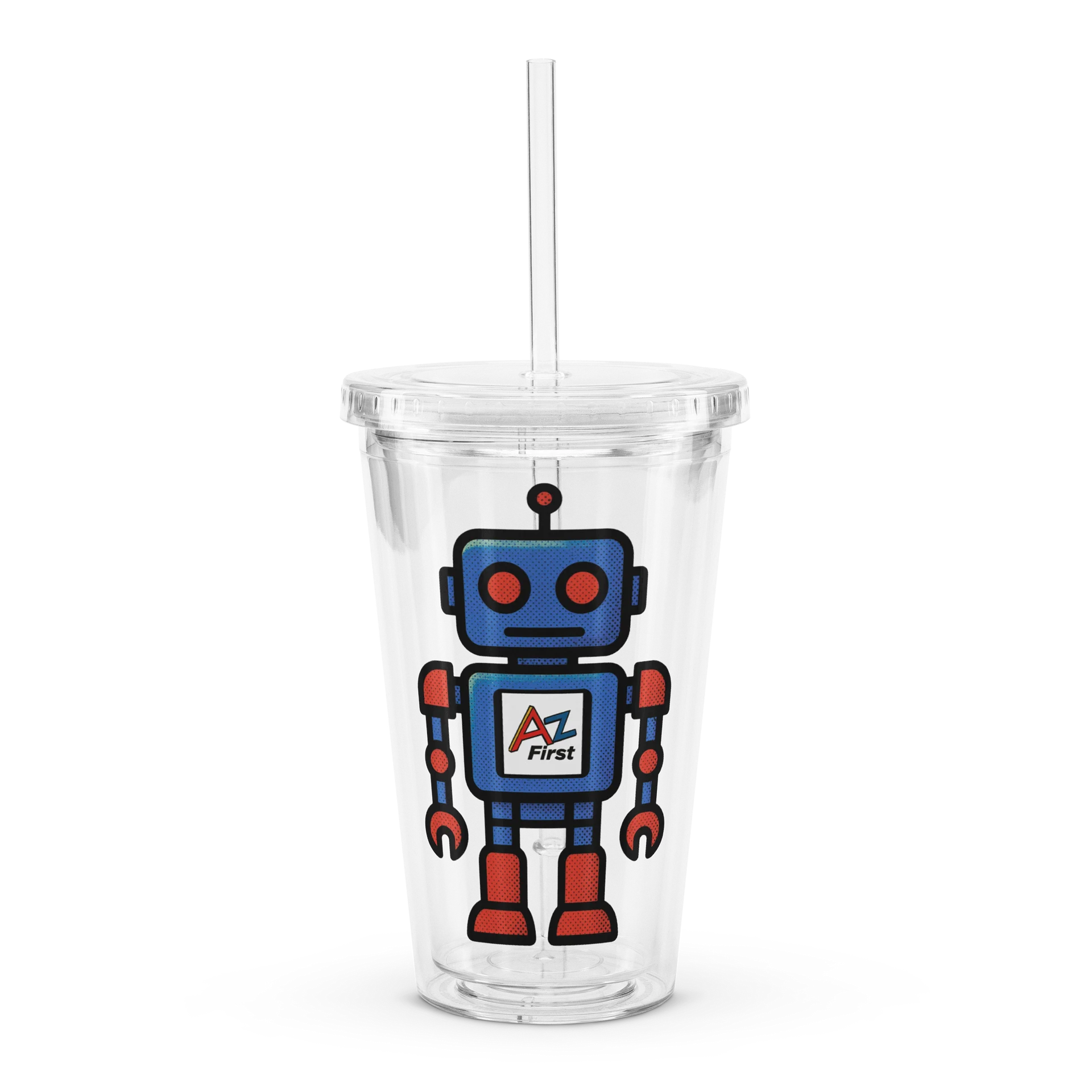AZFirst Robot Plastic Tumbler product image (1)