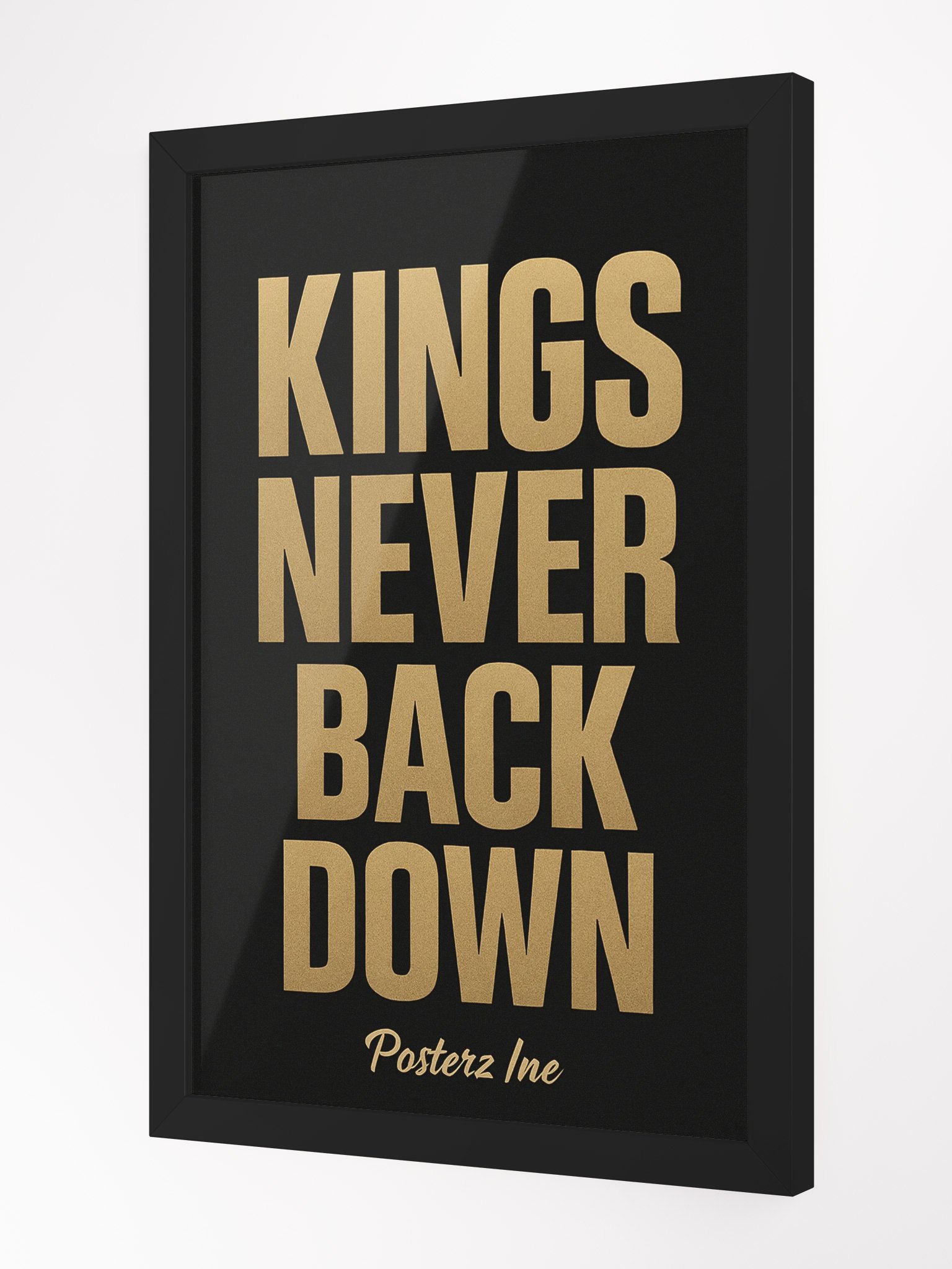 KINGS NEVER BACK DOWN - WALL POSTER product image (3)