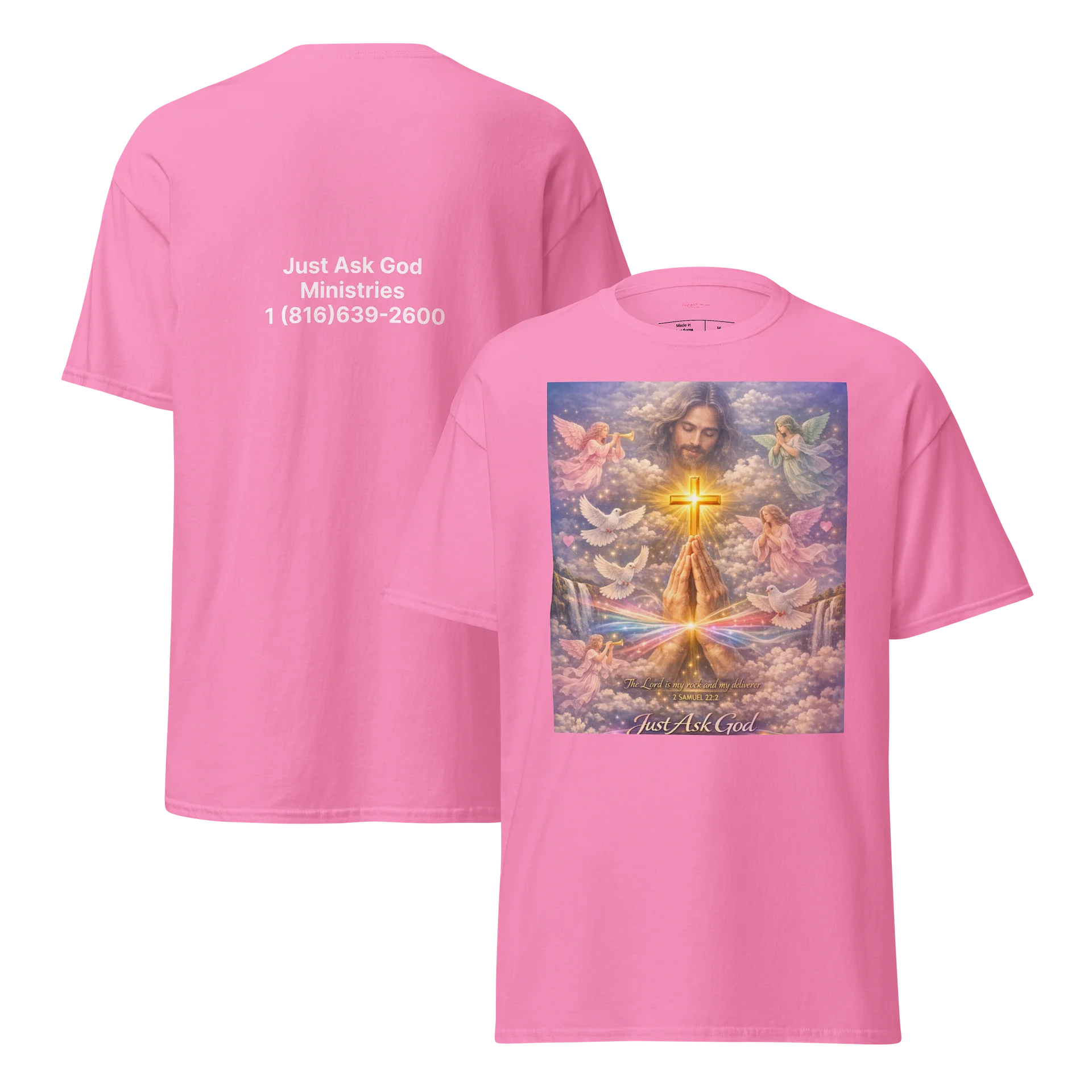 Heavenly Cross Prayer T-Shirt product image (30)